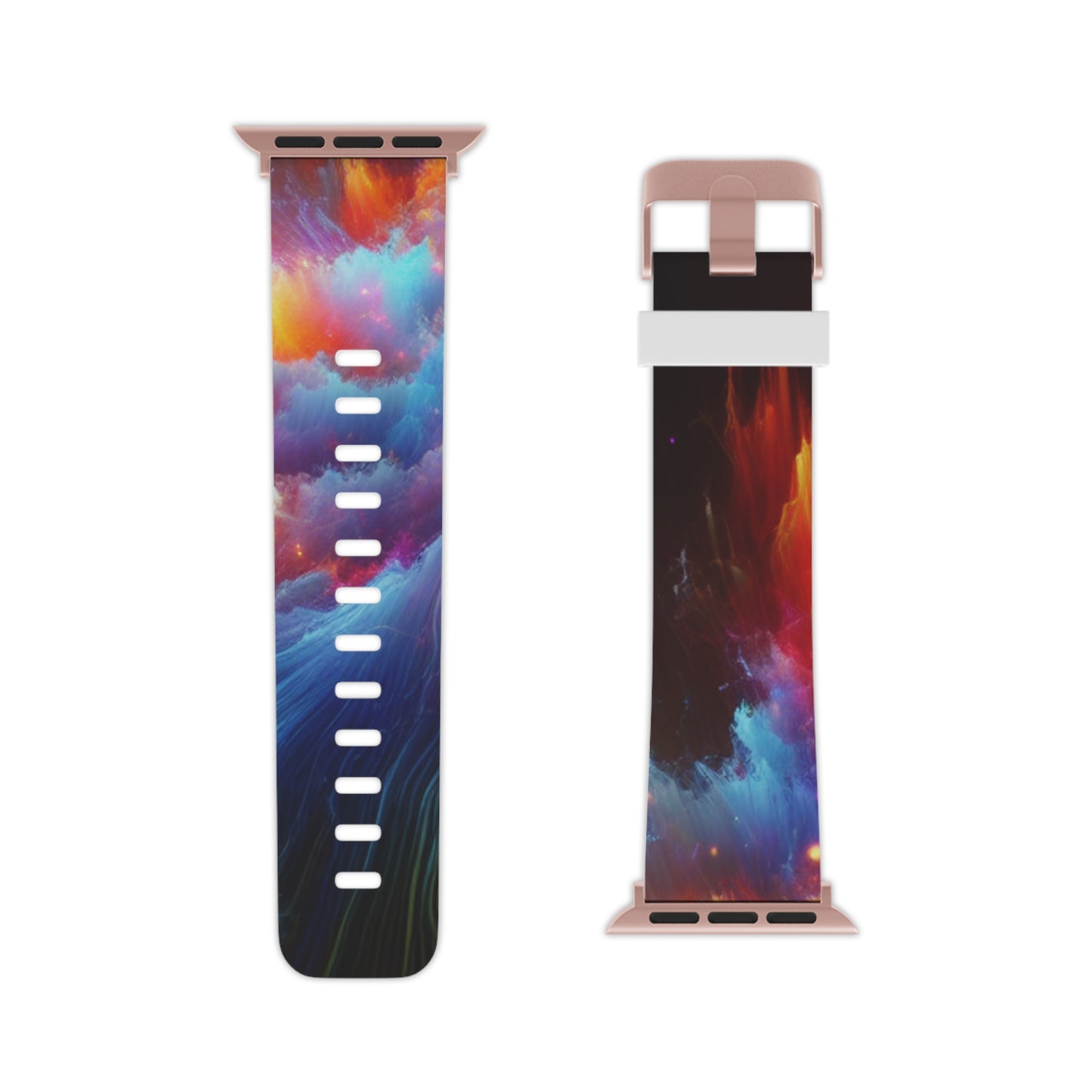 "Neon Digitalim" - Trippy Infinity Patterns Iwatch Band