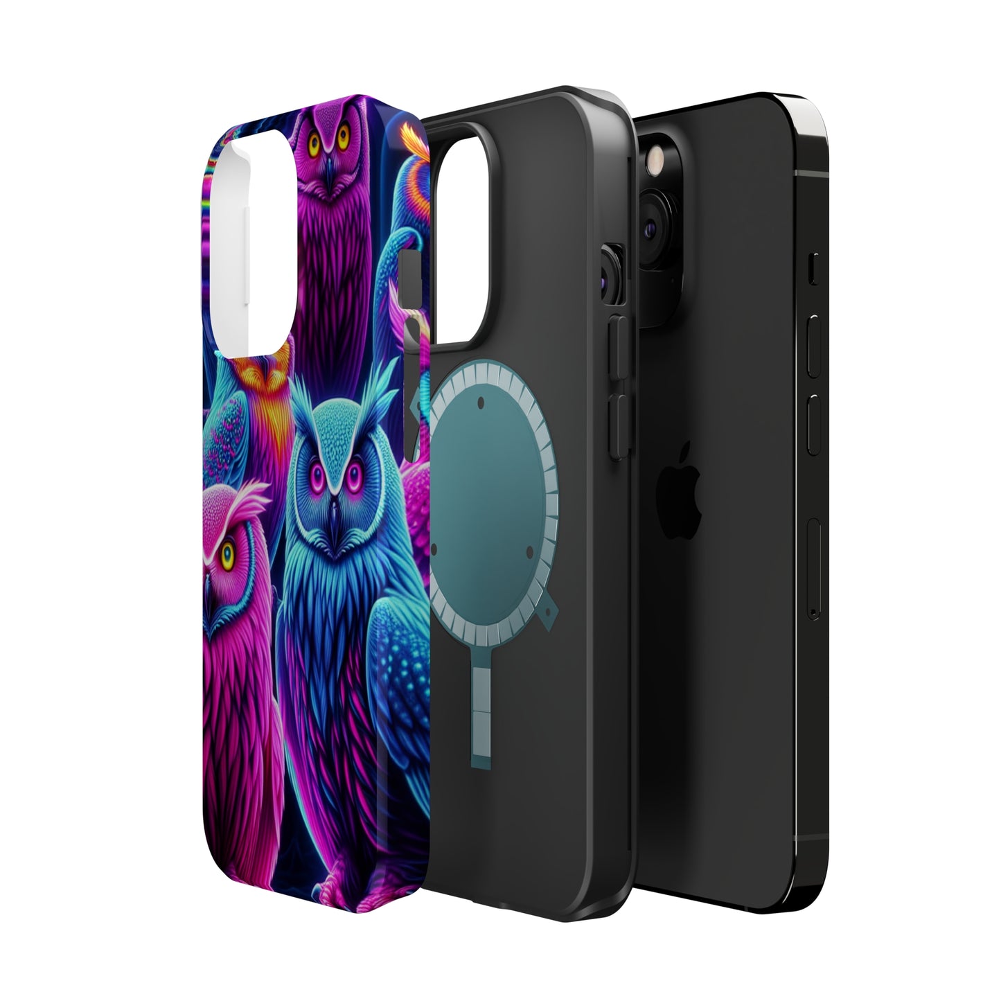 Neon Owl skylight. Neon Owls Premium Art Magsafe Magnet Tough IPhone 13 14 15 Pro Plus Max and Mini in Matte and Glossy Phone cases