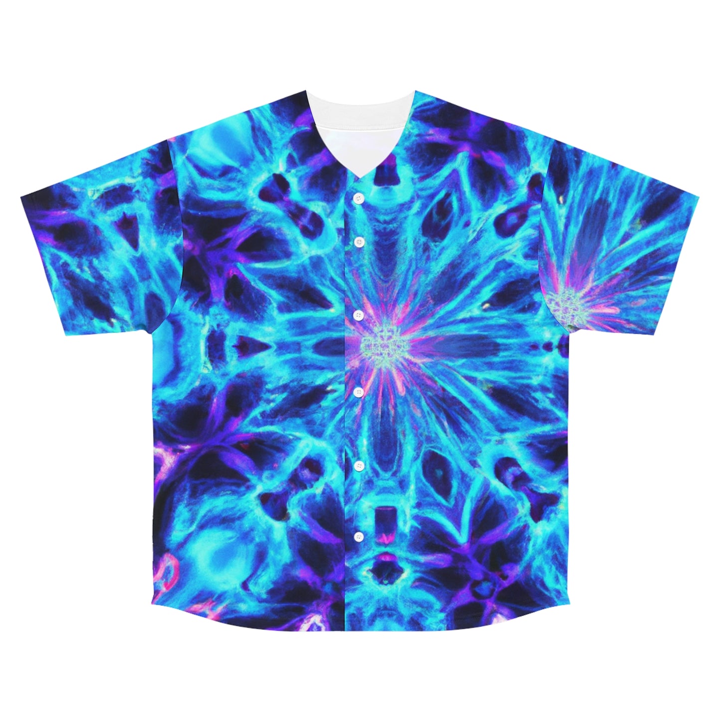 "Cosmic Rainbow of Infinity" Trippy Infinity Patterns Mens Jersey
