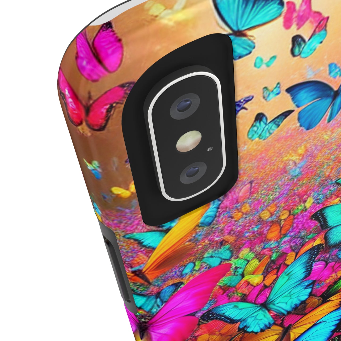 "Neonardie's Dreamscape" NEON Butterflies Tough Phone Case