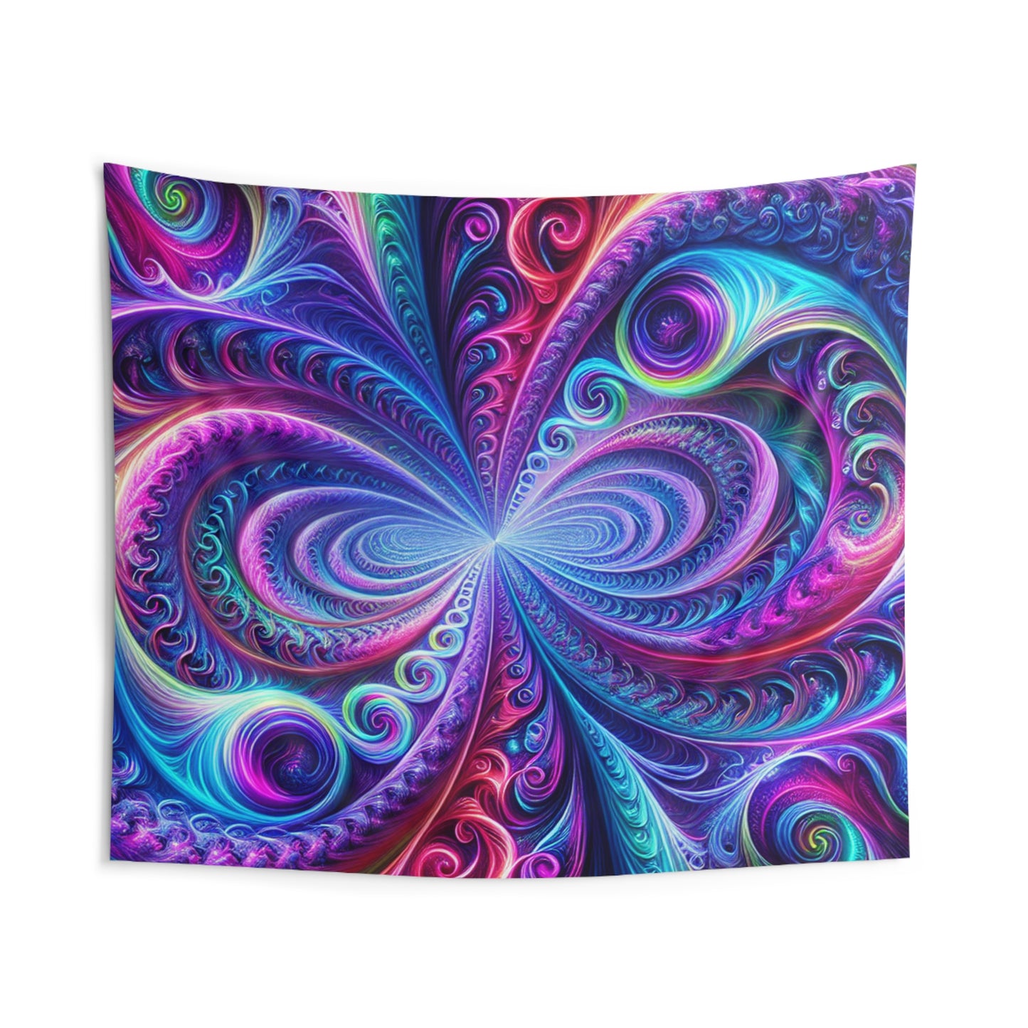 "Infinite Psychedelia" Infinity Patterns Art Tapestry
