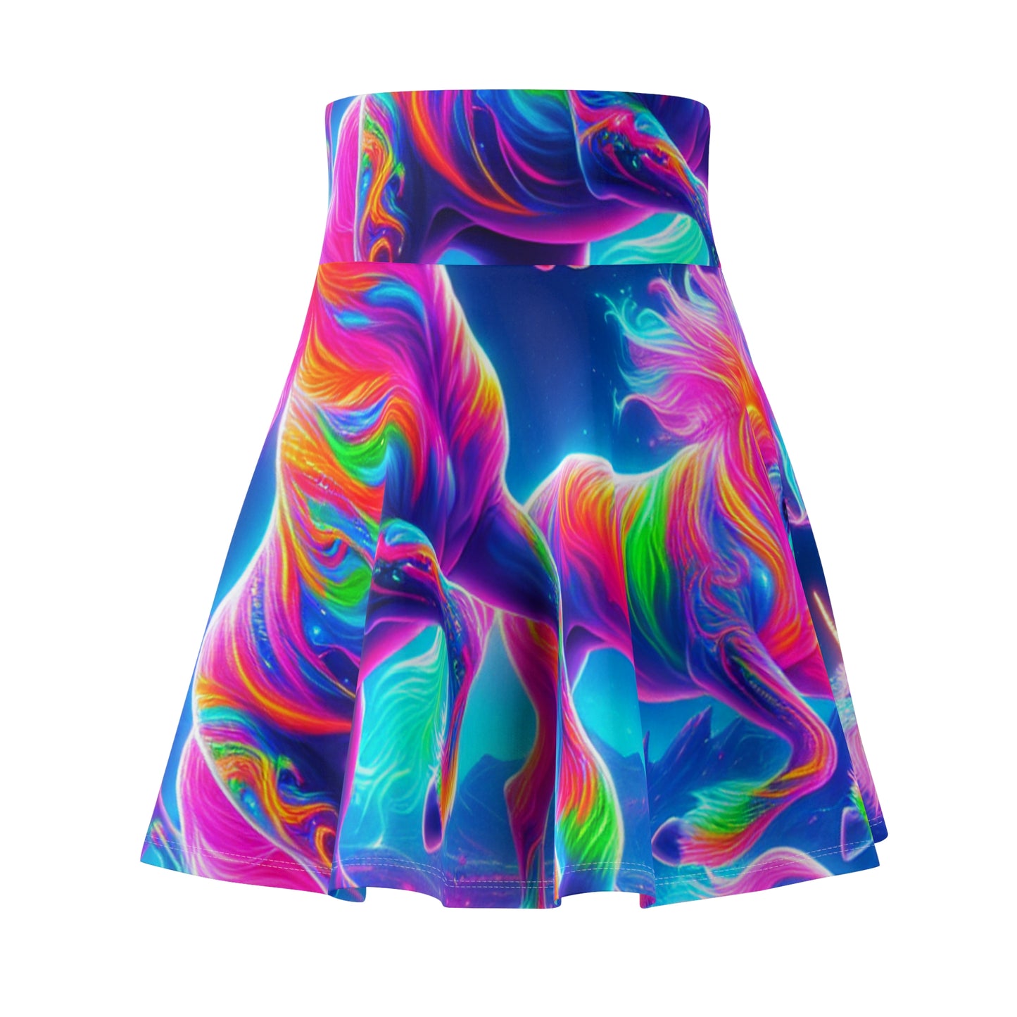 Olivero Freschi -NEON Unicorns Woman' Skater Skirt