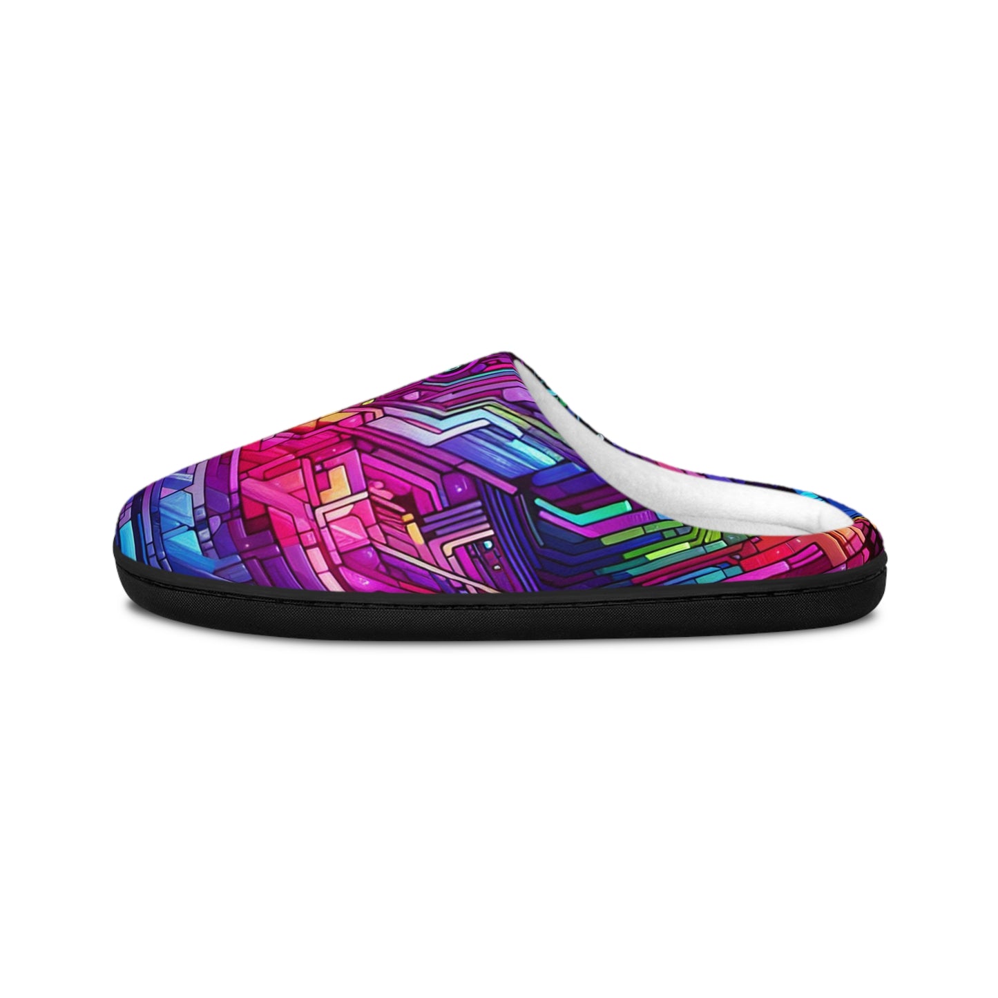 Giovanni da Verona - Trippy Infity Patterns Men's Indoor Slippers