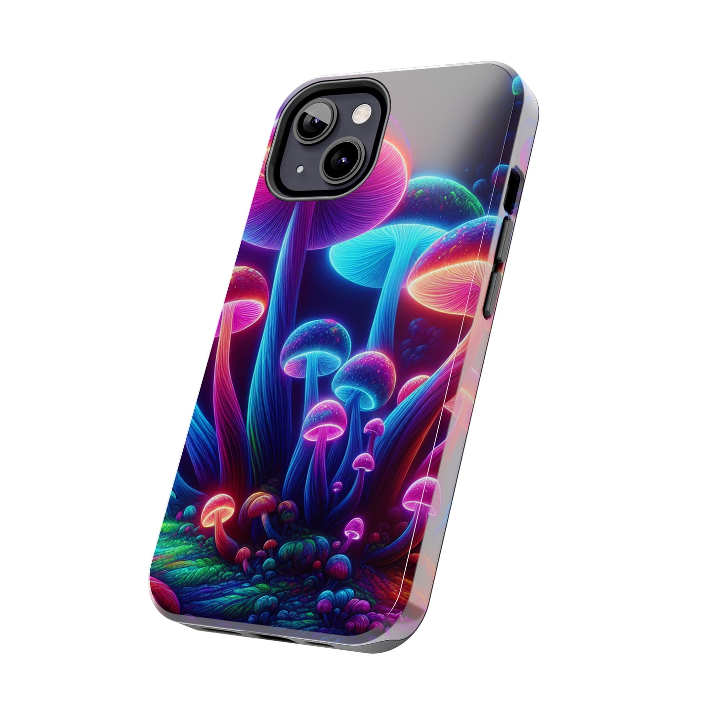 Neon Psychedelic Pupal Art NEON Unicorns Tough Phone Case Iphone 7 8 9 10 11 12 13 14 Pro Max Mini Plus XR XS SE