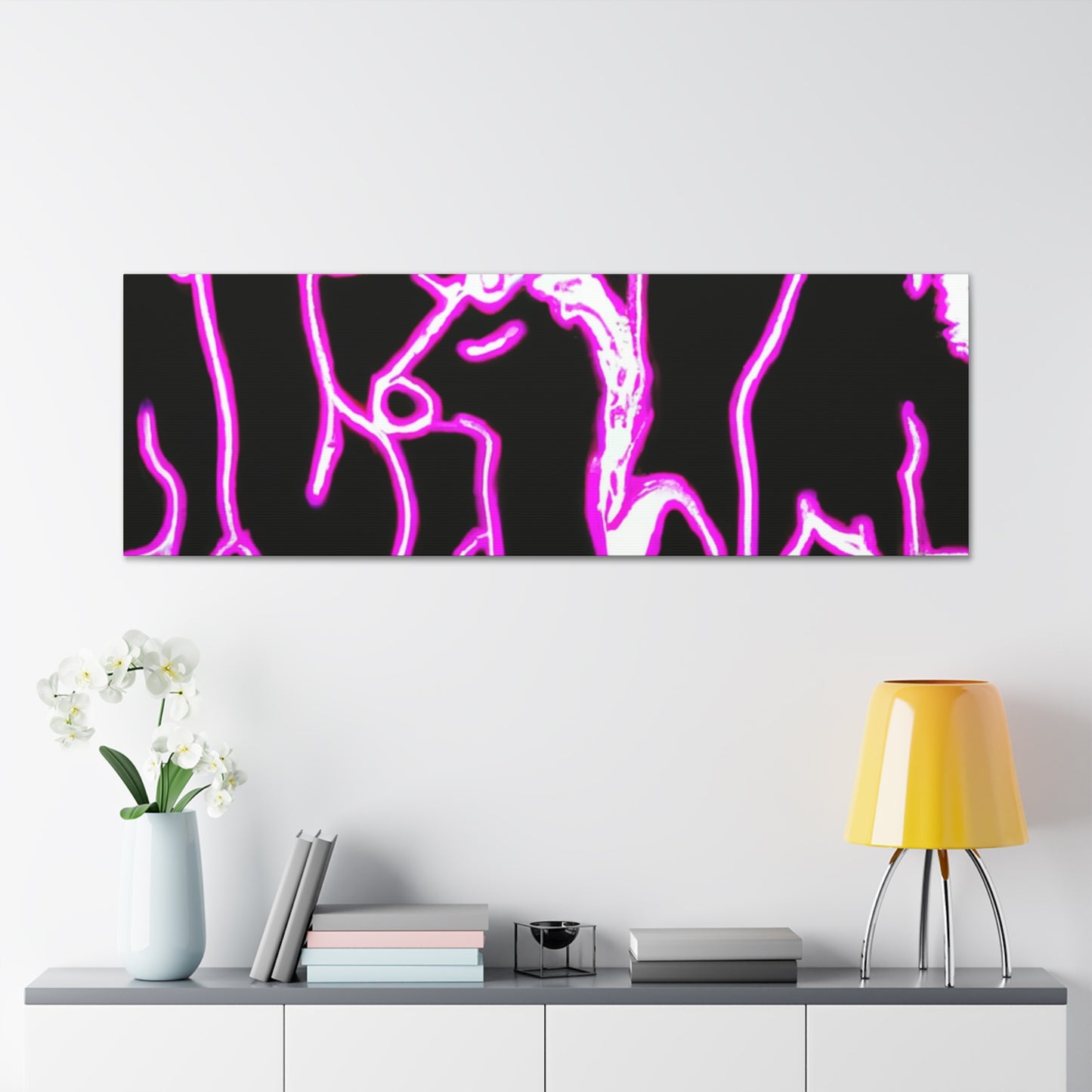 NeoNirvana. NEON Unicorns Art Canvas