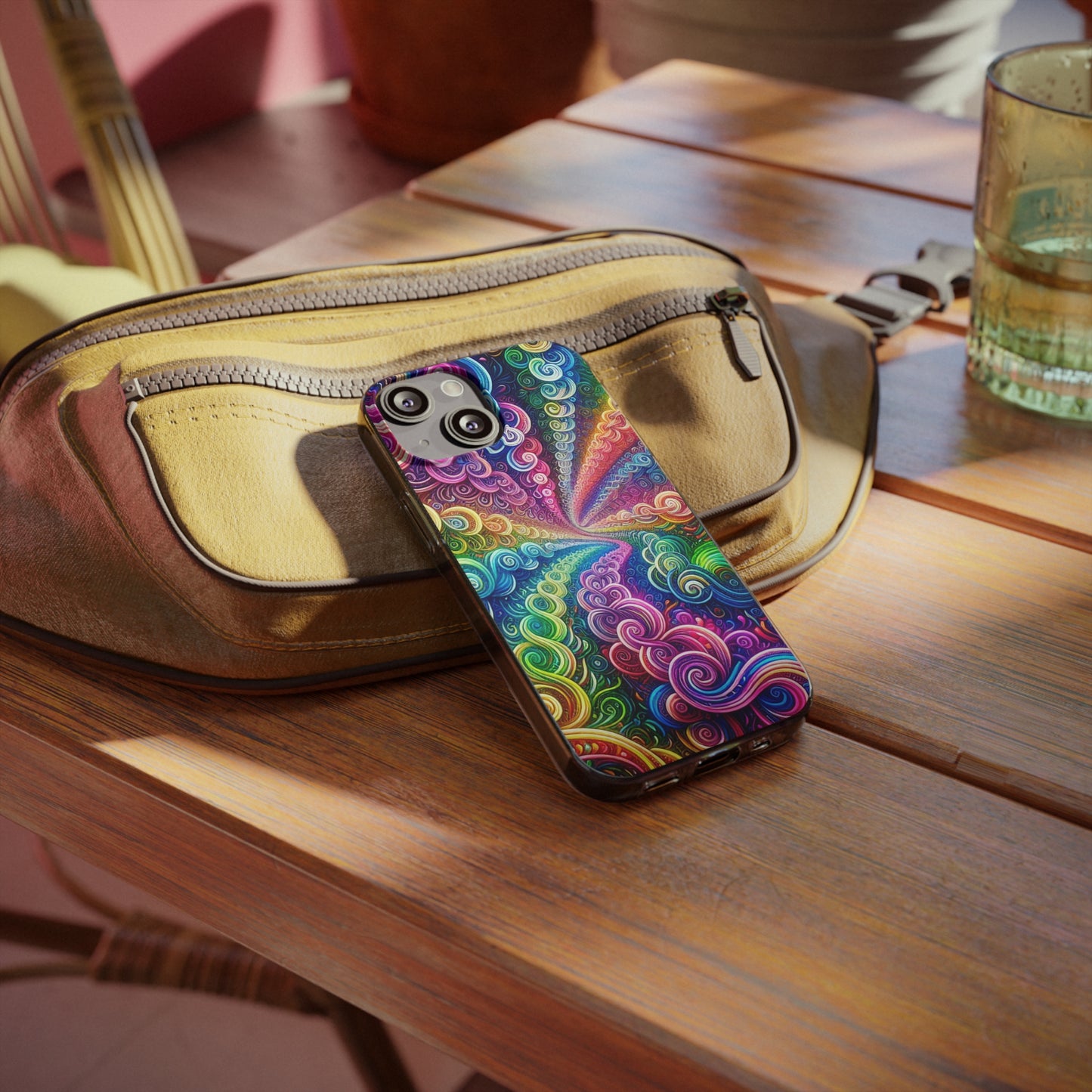 Vibran-Infinitum Infinity Patterns Art Polycarbonate Phone Case