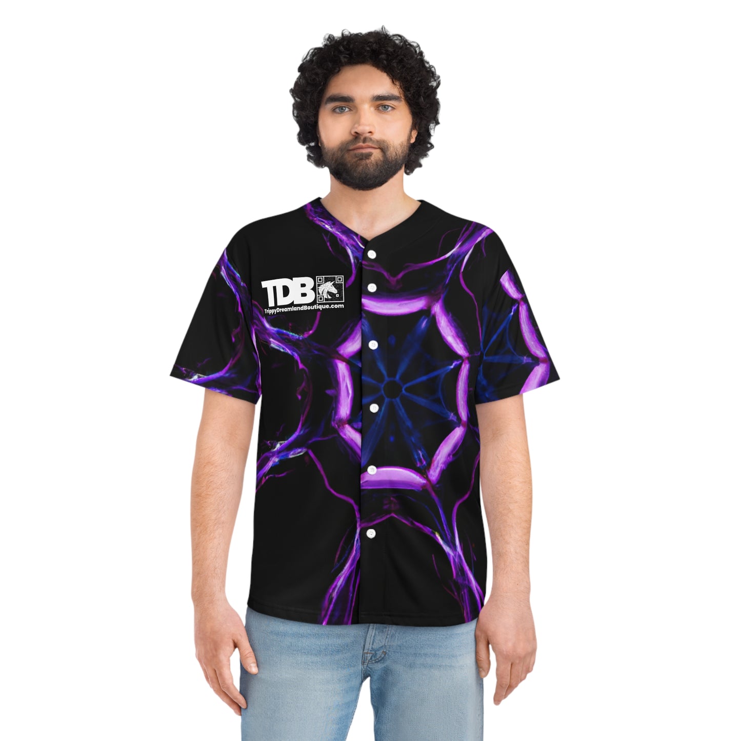 TDB The Never-Ending Vortex of Colors. Trippy Infinity Patterns Mens Jersey