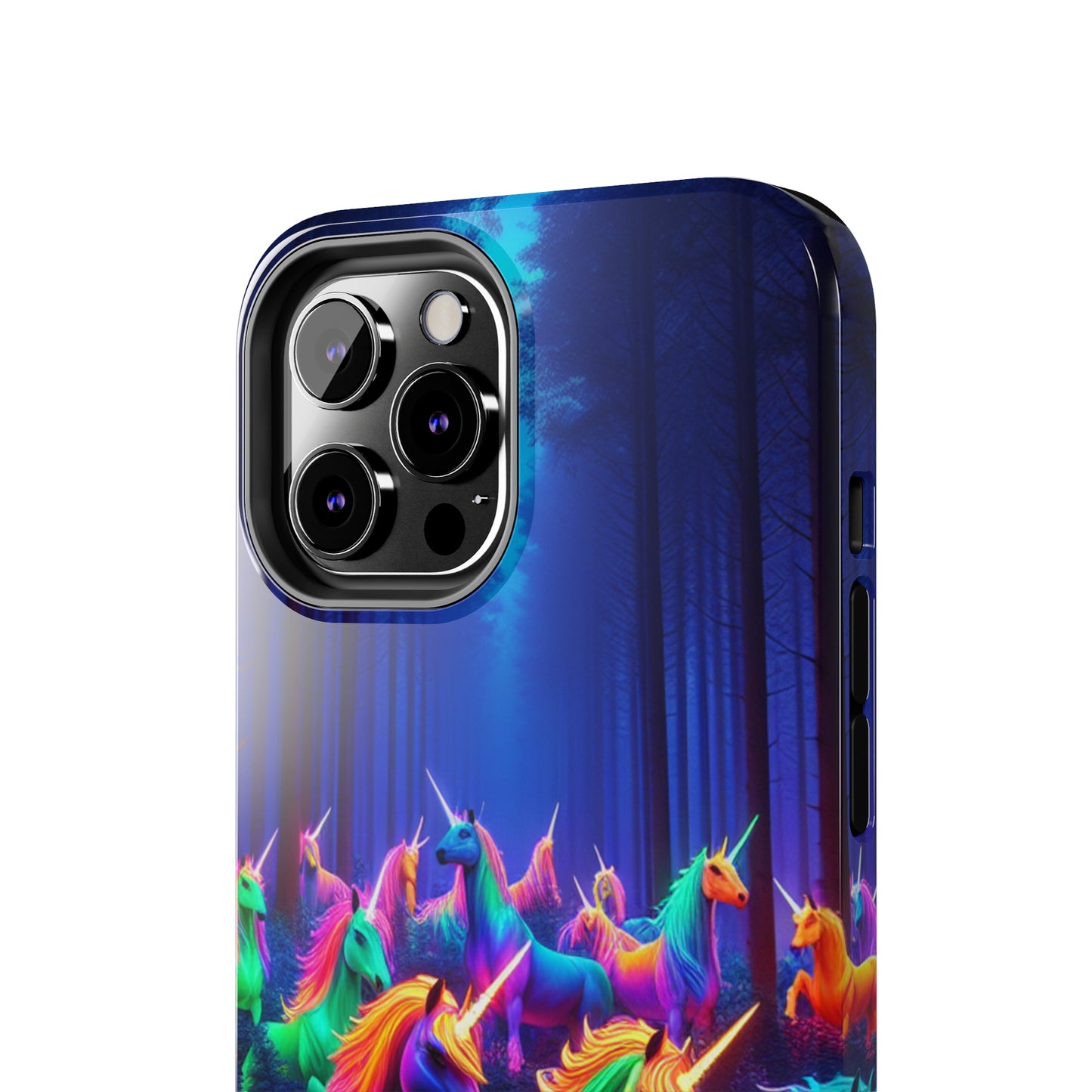 Vivid Unicorn Pack NEON Unicorns Tough Phone Case Iphone 7 8 9 10 11 12 13 14 Pro Max Mini Plus XR XS SE