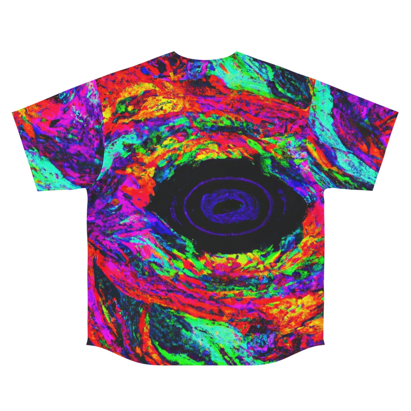 Vibrant Neonscapes of Infinity. Trippy Infinity Patterns Mens Jersey
