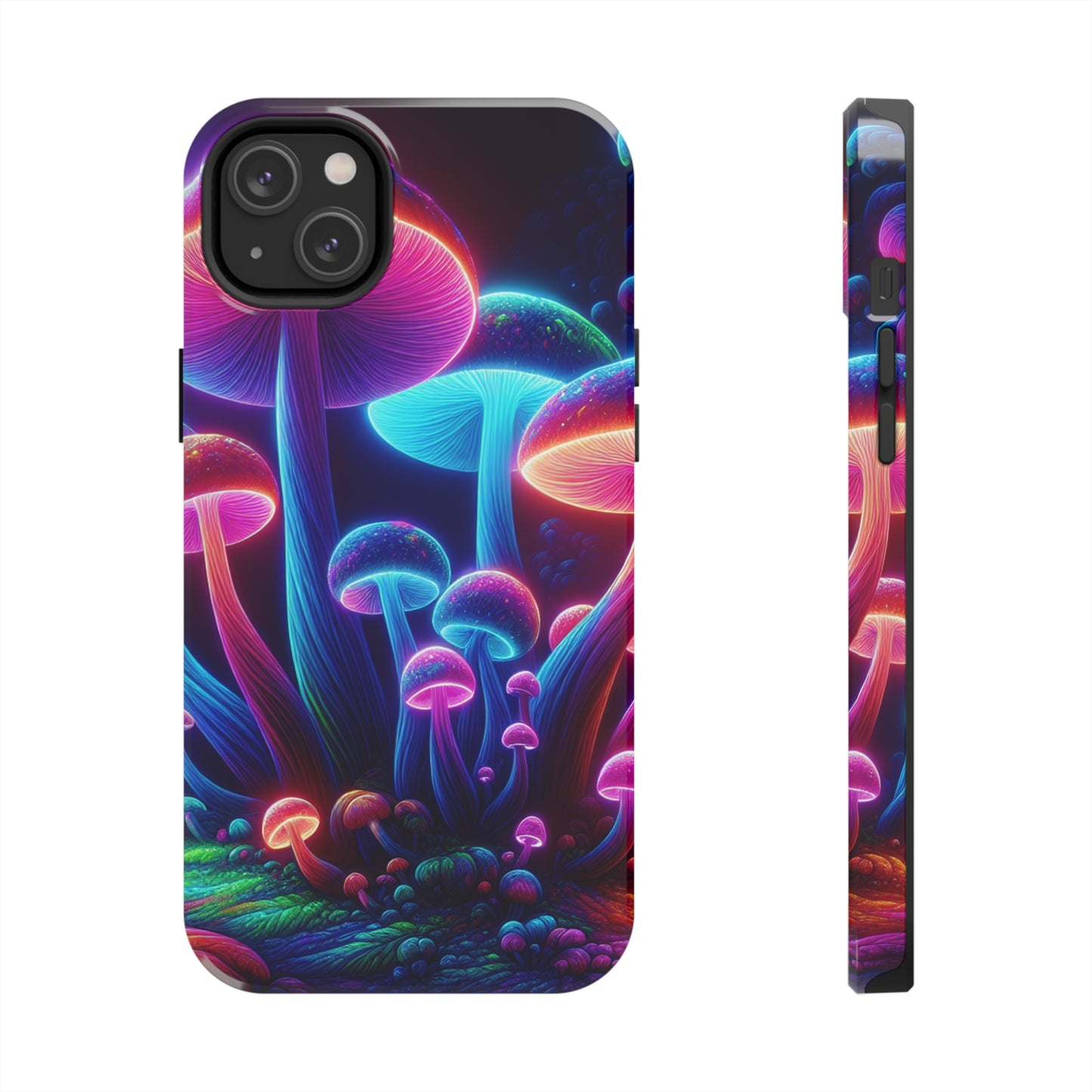 Neon Psychedelic Pupal Art NEON Unicorns Tough Phone Case Iphone 7 8 9 10 11 12 13 14 Pro Max Mini Plus XR XS SE