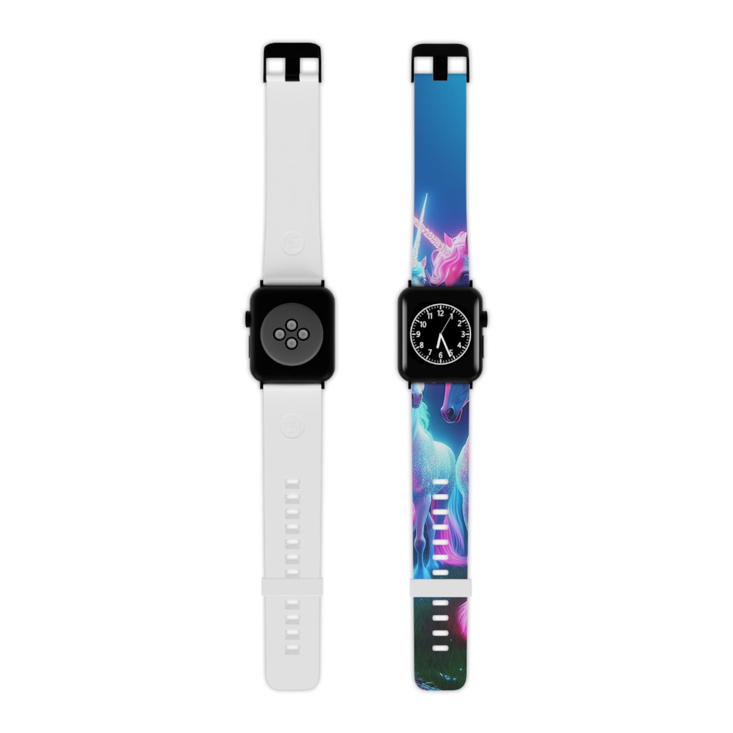 Neon Unicorn Symphony. - NEON Unicorns Iwatch Band