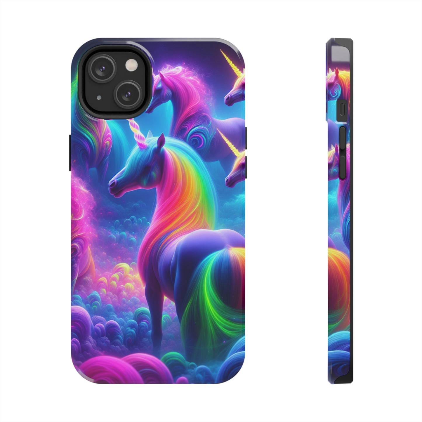 "Dreamworld Enchantment" NEON Unicorns Tough Phone Case