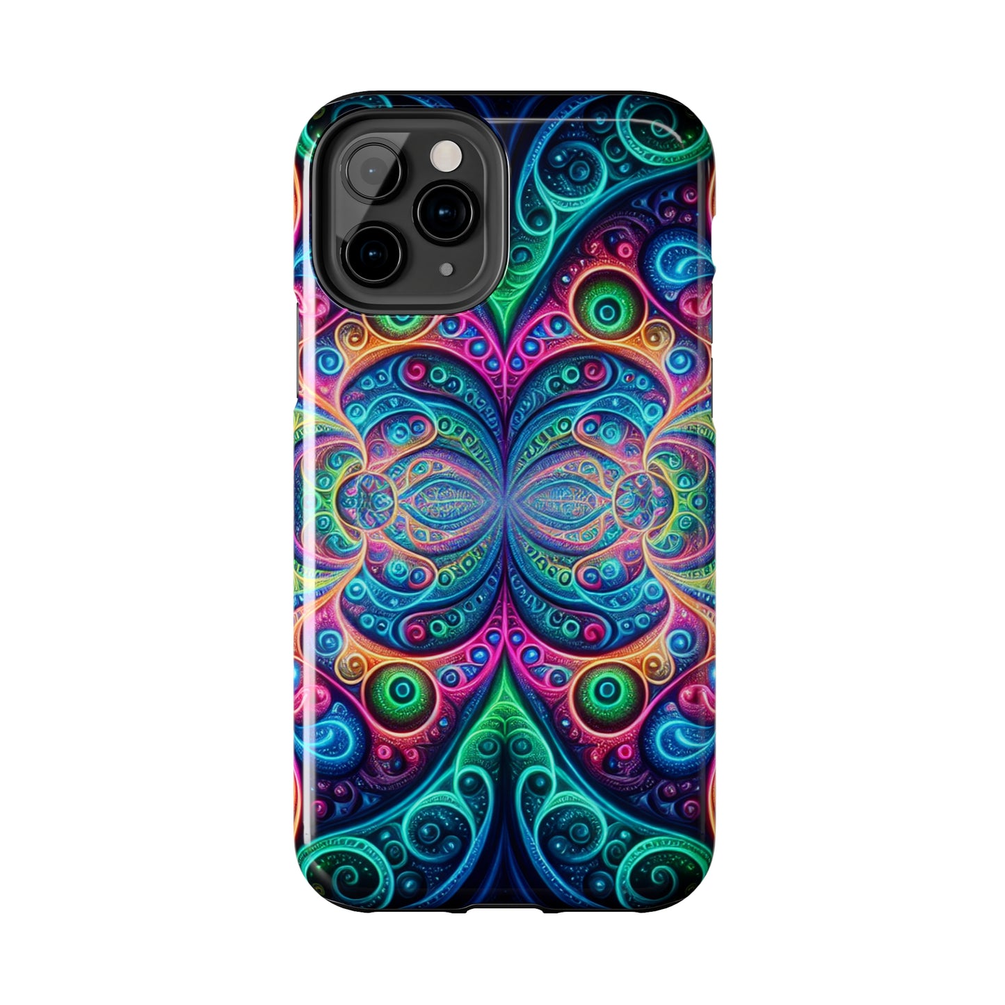 Dreamscape Eon Flow. Trippy Infinity Patterns Tough Phone Case Iphone 7 8 9 10 11 12 13 14 Pro Max Mini Plus XR XS SE