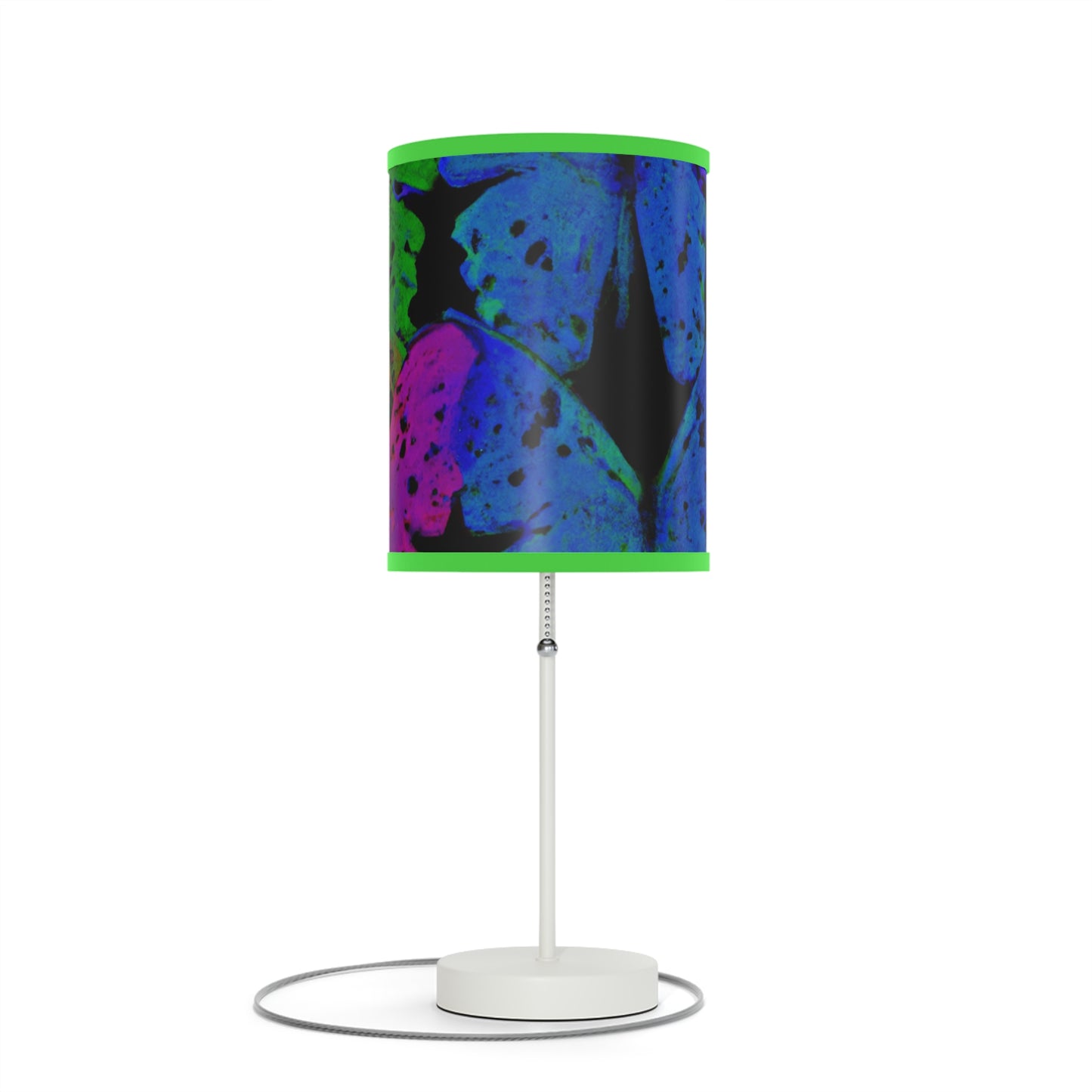 "Glowing Luminescence" - NEON Butterflies Colored Lamp