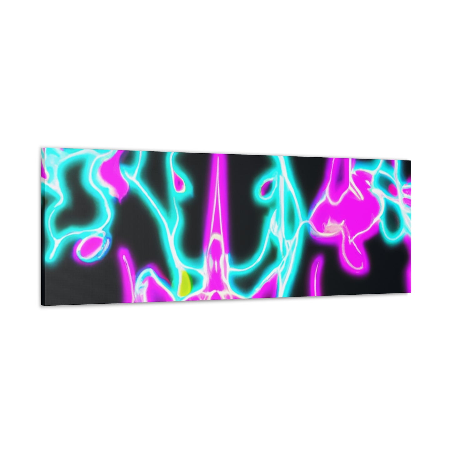 Neon Unicorns Galore! NEON Unicorns Art Canvas