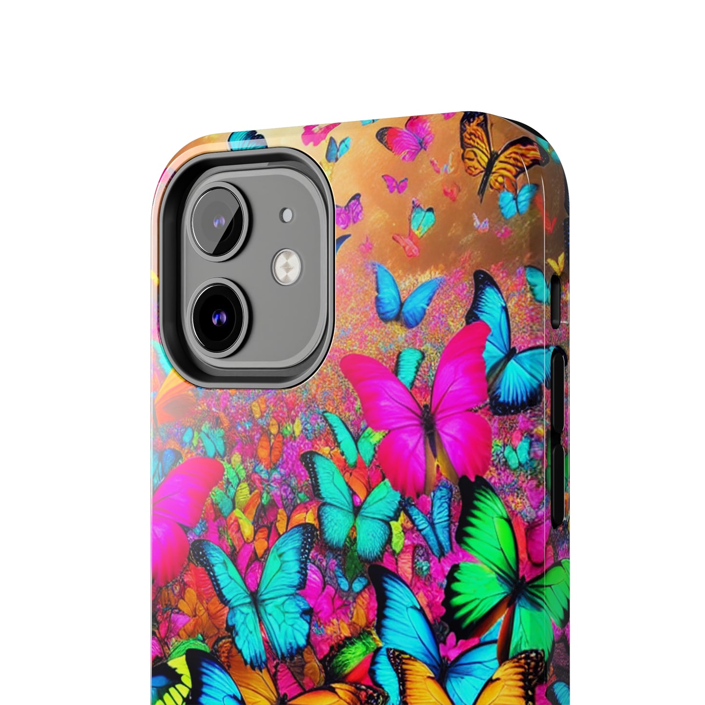 "Neonardie's Dreamscape" NEON Butterflies Tough Phone Case
