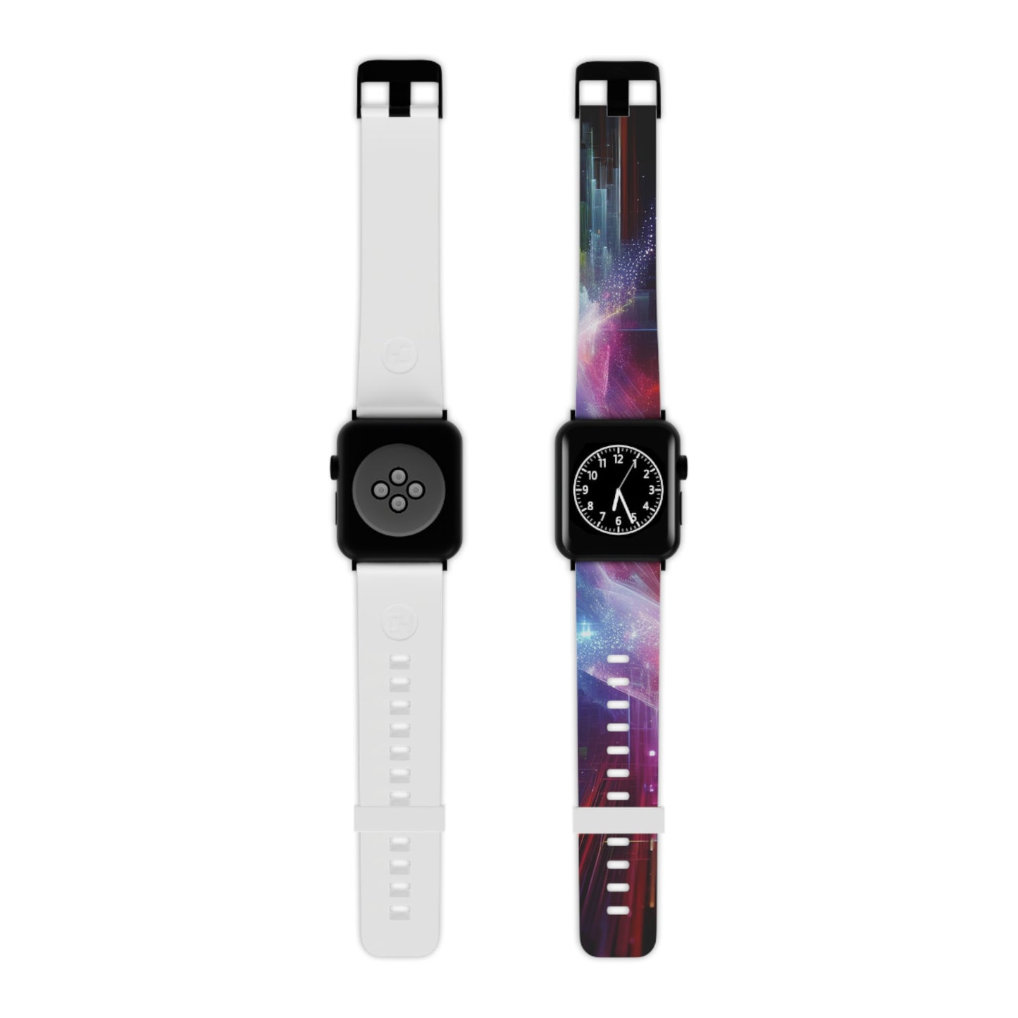 Electric Kaleidoscope - Trippy Infinity Patterns Iwatch Band