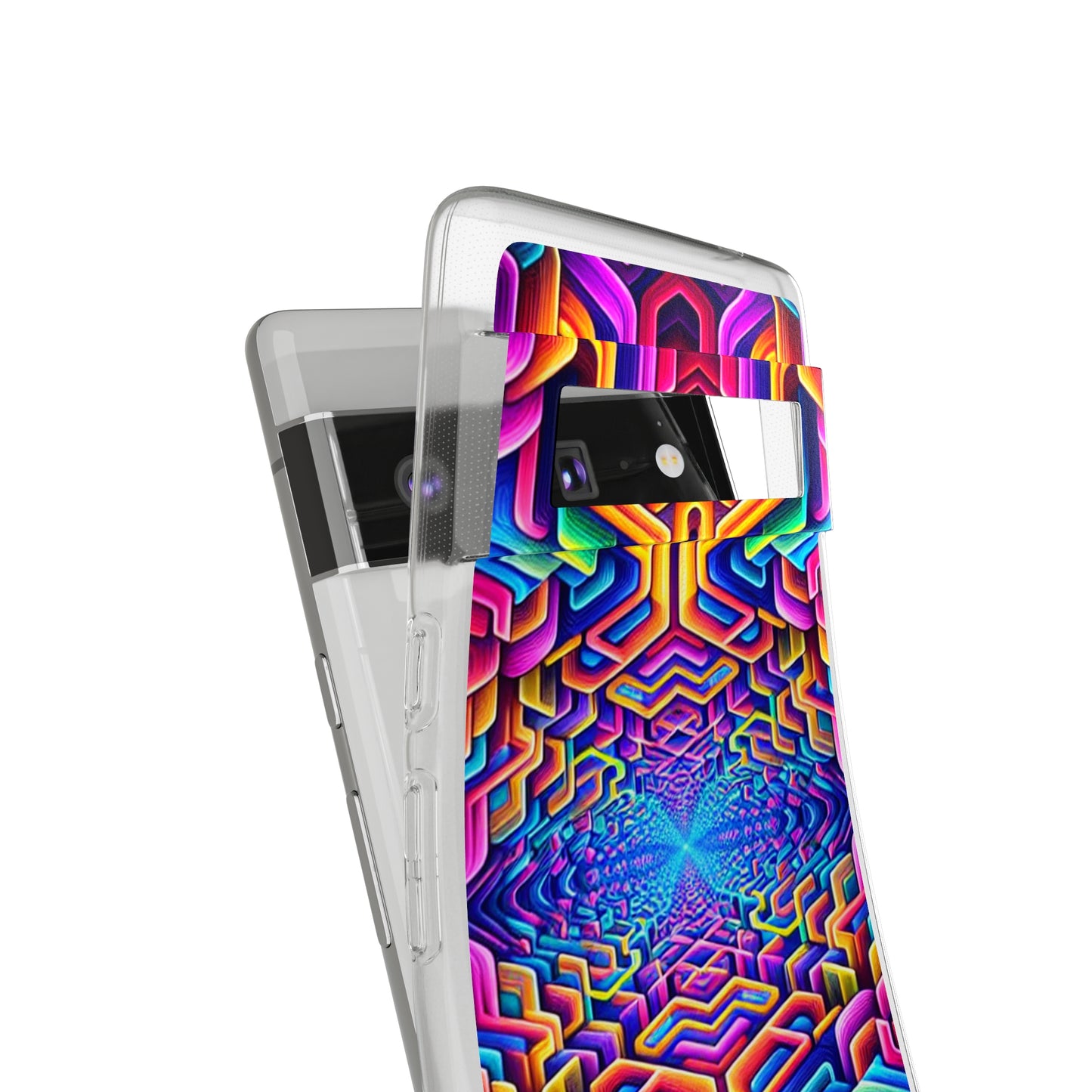 Vibrant Trippin' Infinity Infinity Patterns Art Polycarbonate Phone Case