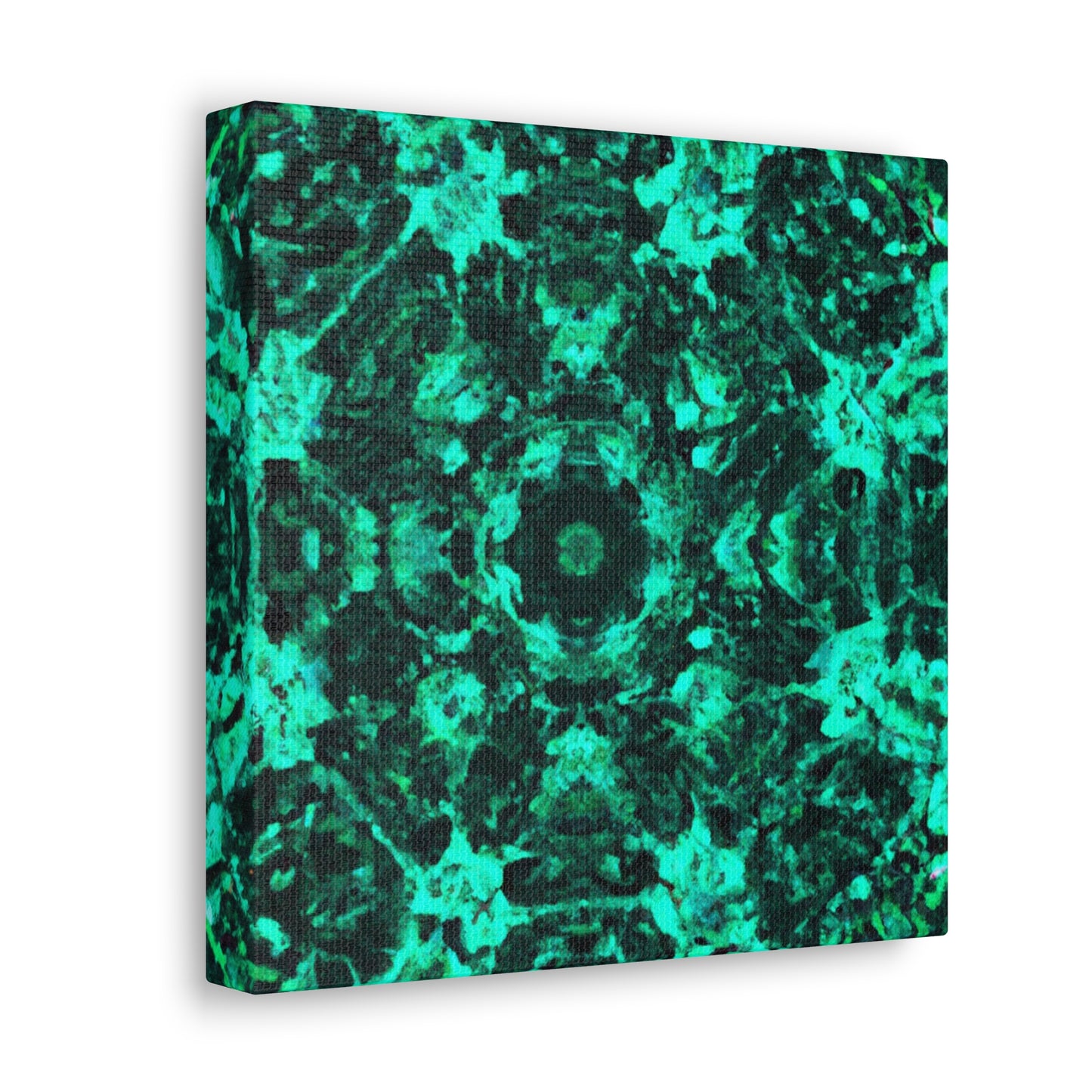 Cosmic Synesthesia Explosion. Trippy Infinity Patterns Art Canvas