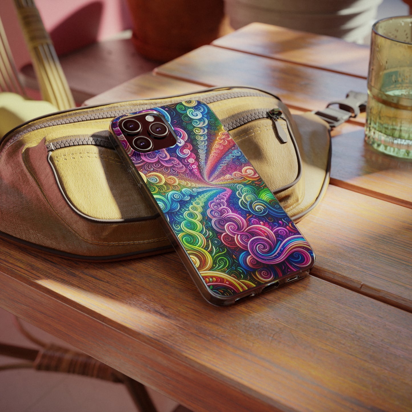 Vibran-Infinitum Infinity Patterns Art Polycarbonate Phone Case