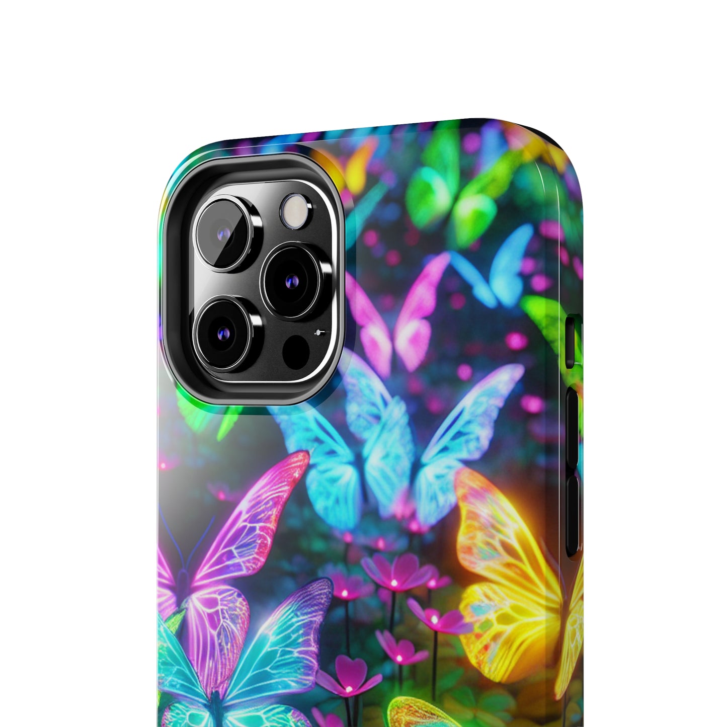 Neon Butterfly Dreamscape. NEON Butterflies Tough Phone Case