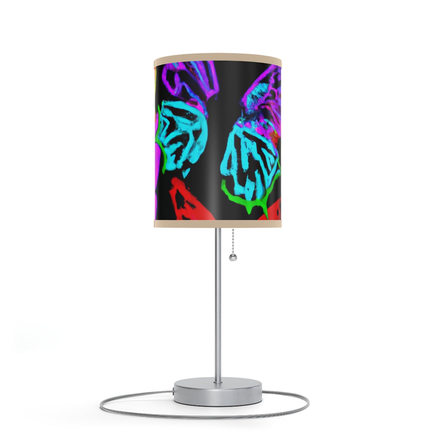 "Neon Fantasia" - NEON Butterflies Colored Lamp