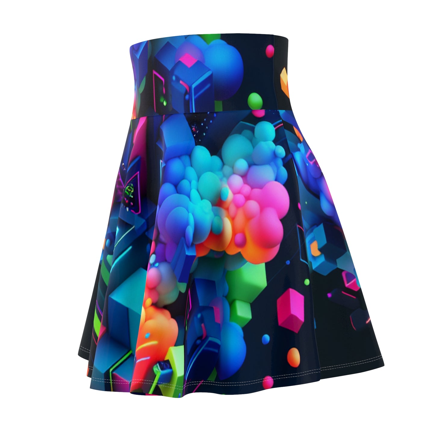 Raphaela di Venezia - Trippy Infity Patterns Woman's Skater Skirt