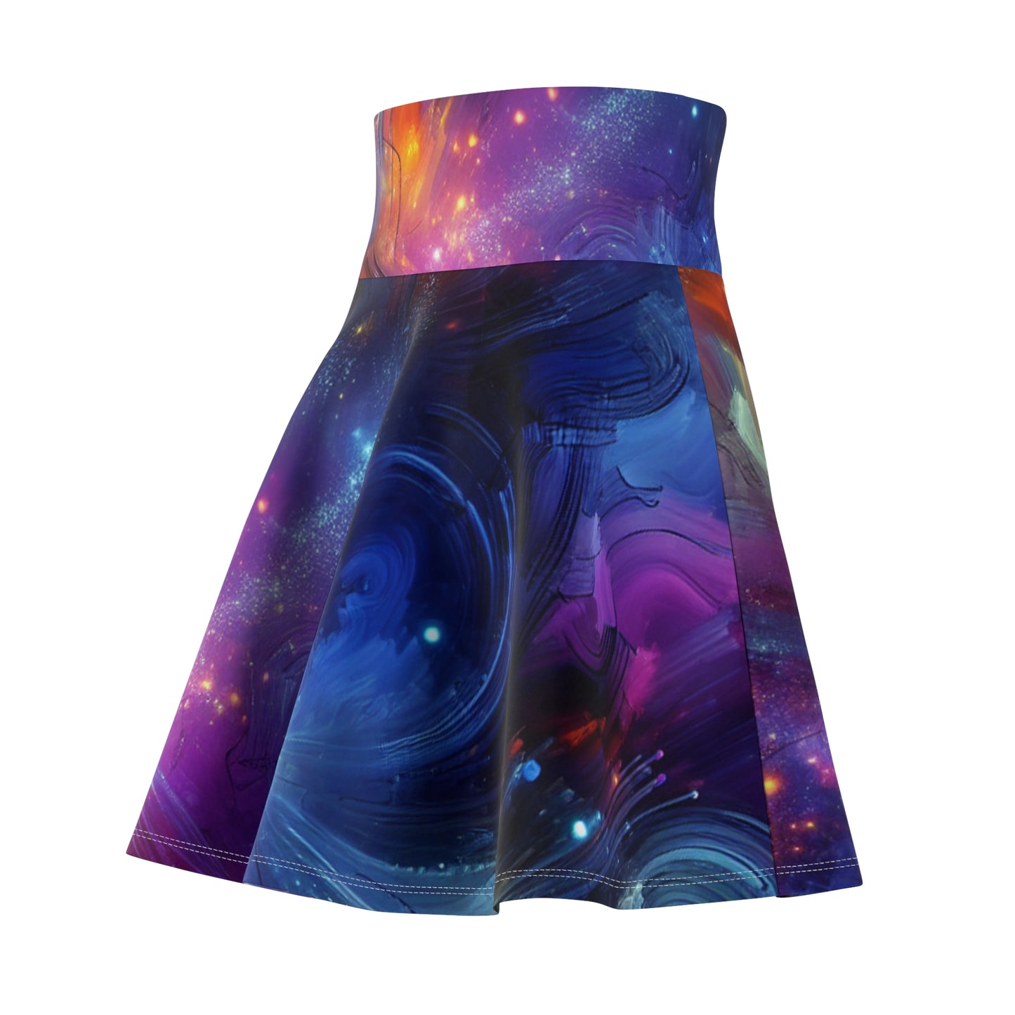 Jacopo da Firenze - Trippy Infity Patterns Woman's Skater Skirt
