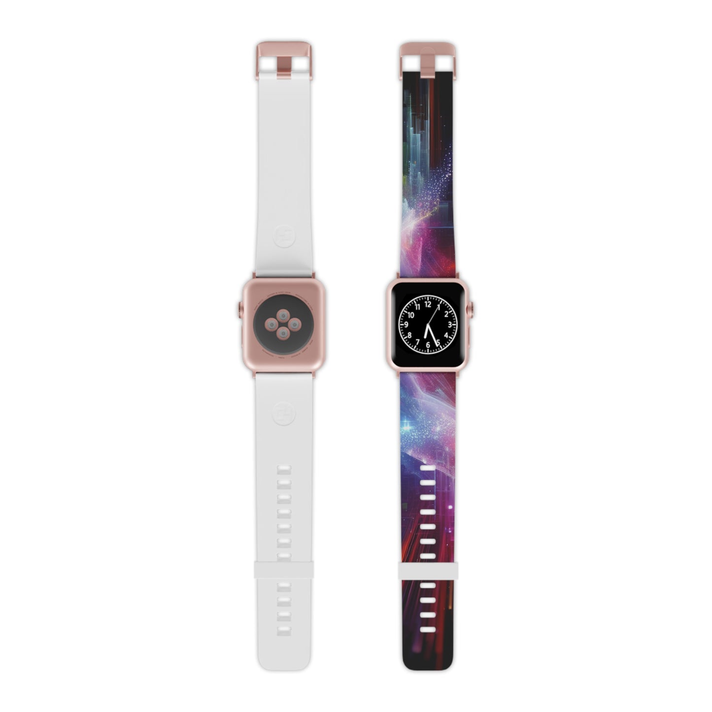 Electric Kaleidoscope - Trippy Infinity Patterns Iwatch Band