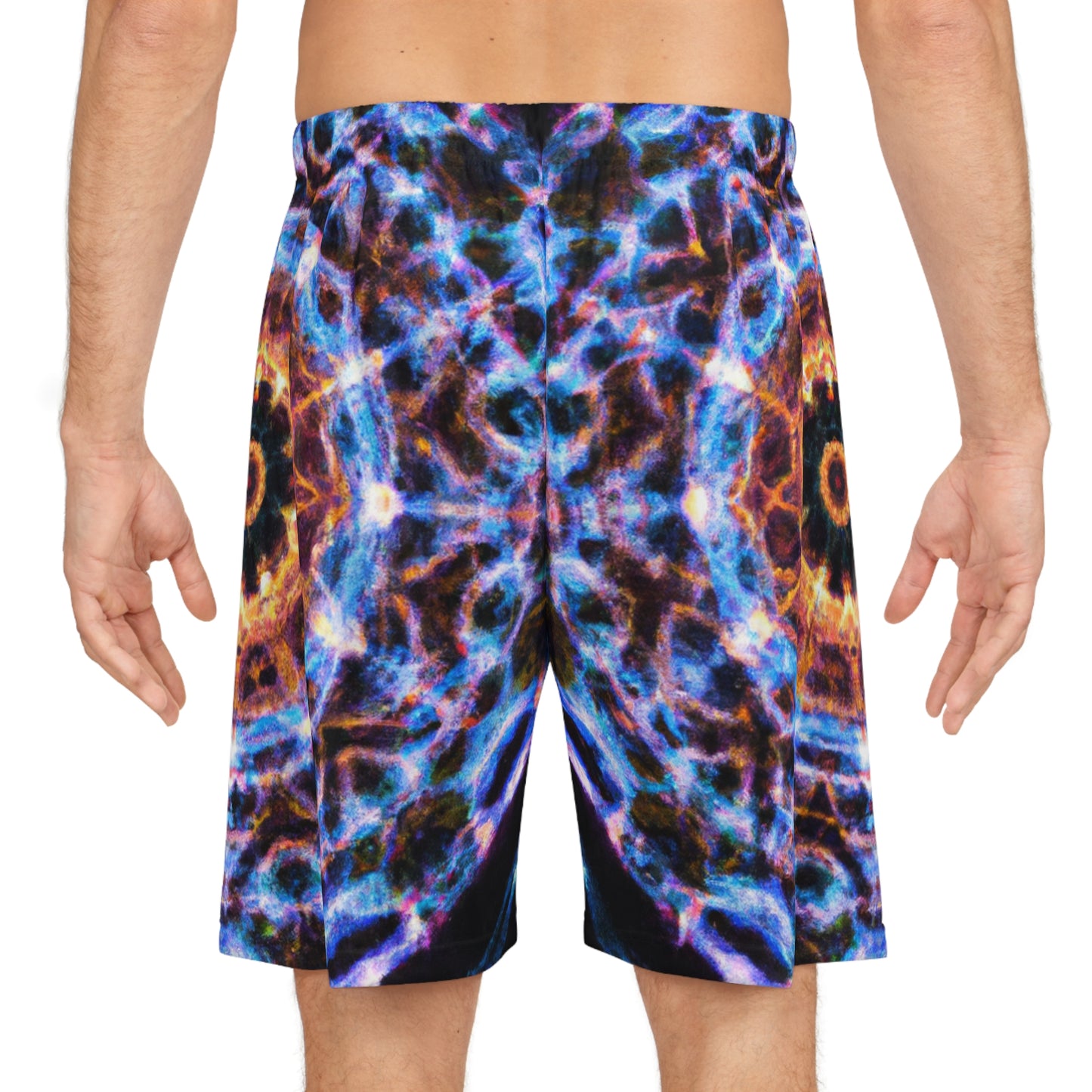 Giorgio da Venezia - Trippy Infinity Patterns Rave Shorts