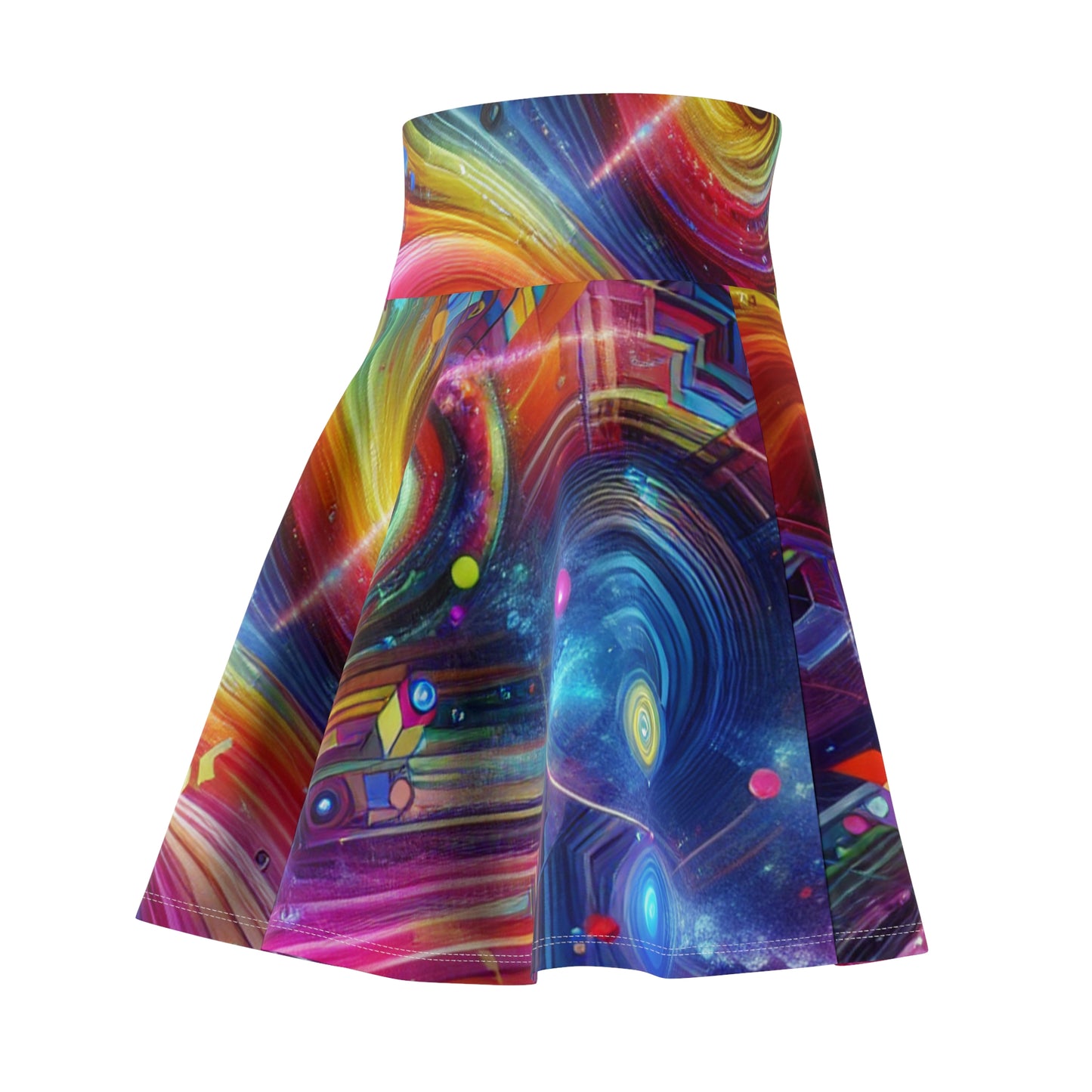 Giovanni da Mantova. - Trippy Infity Patterns Woman's Skater Skirt
