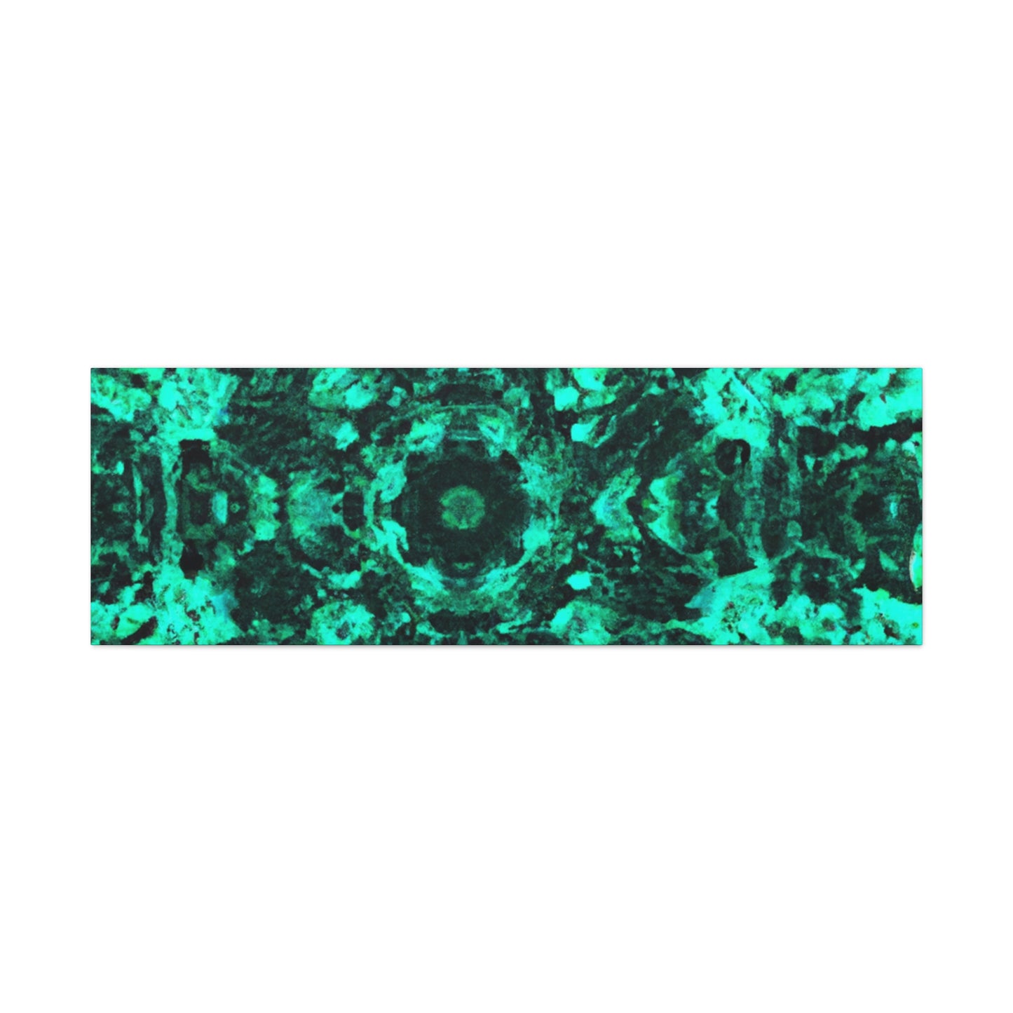 Cosmic Synesthesia Explosion. Trippy Infinity Patterns Art Canvas