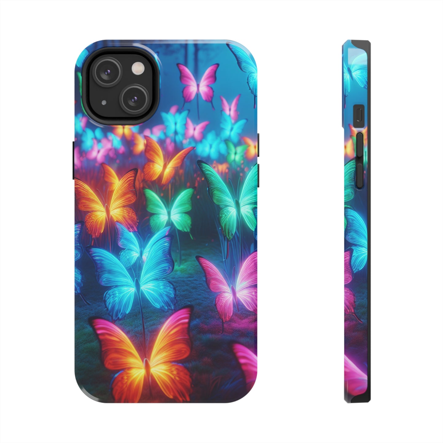 Neon Whispers. NEON Butterflies Tough Phone Case