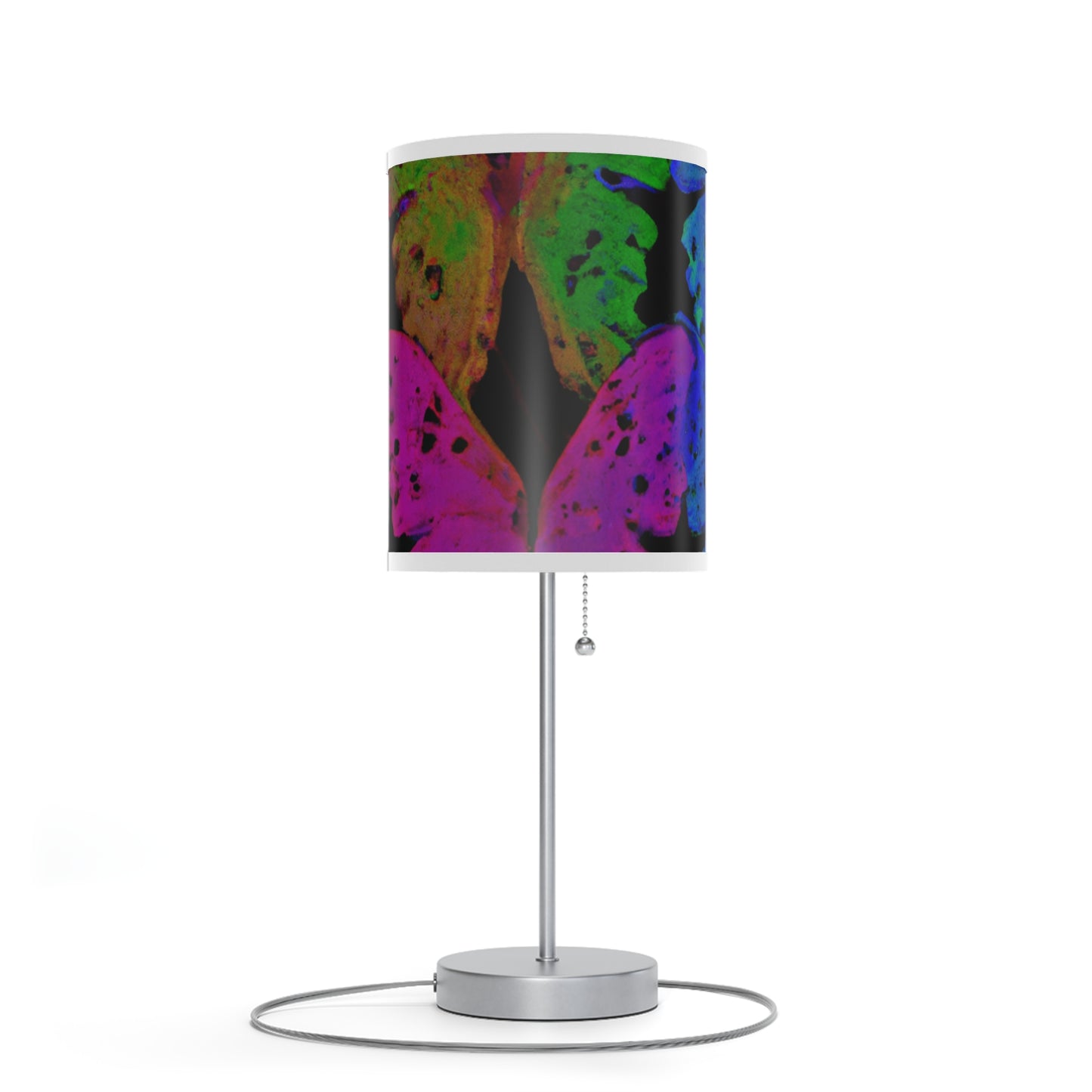"Glowing Luminescence" - NEON Butterflies Colored Lamp