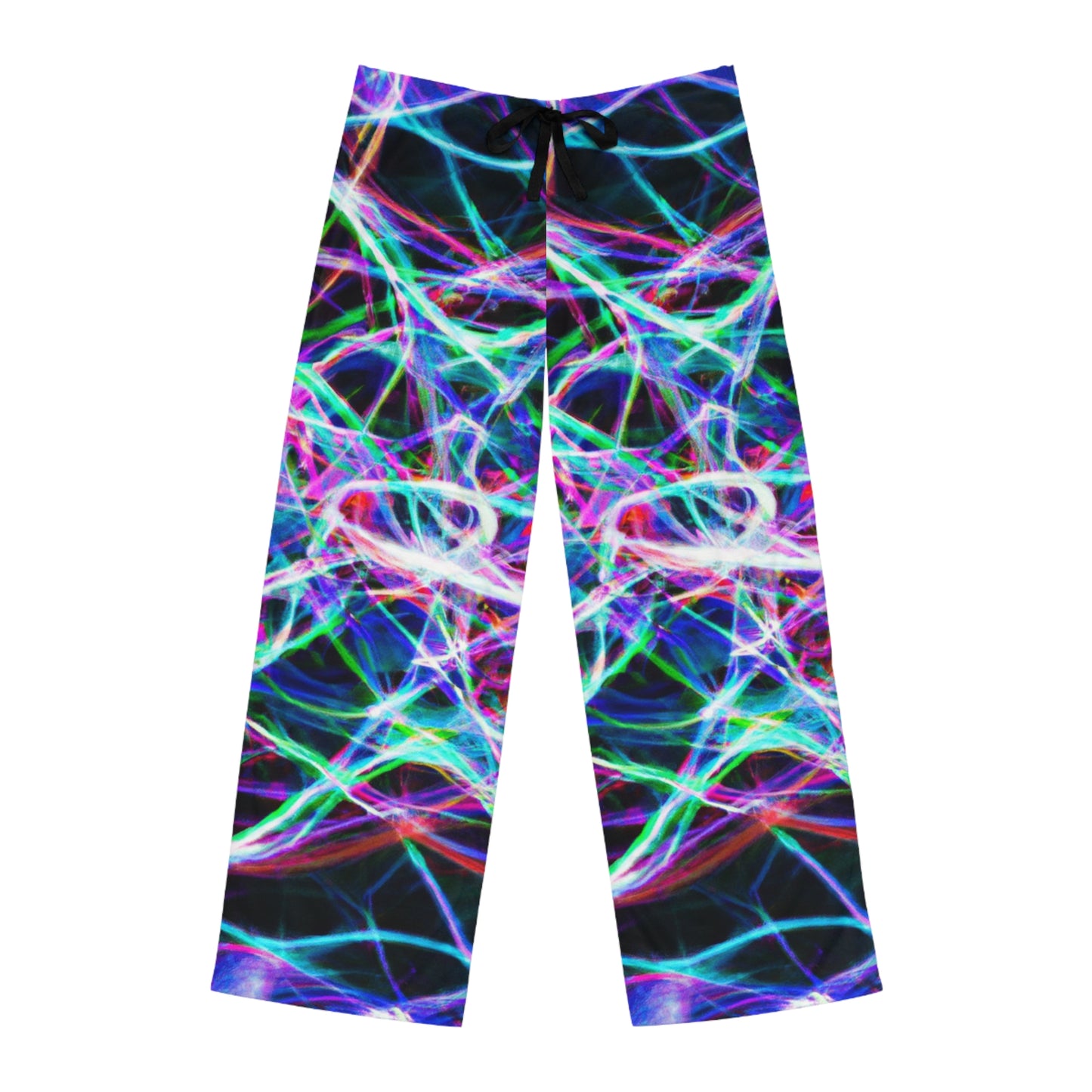 TDB Cosmic Cyclone Spirals Trippy Infinity Patterns Mens Pajama Pants