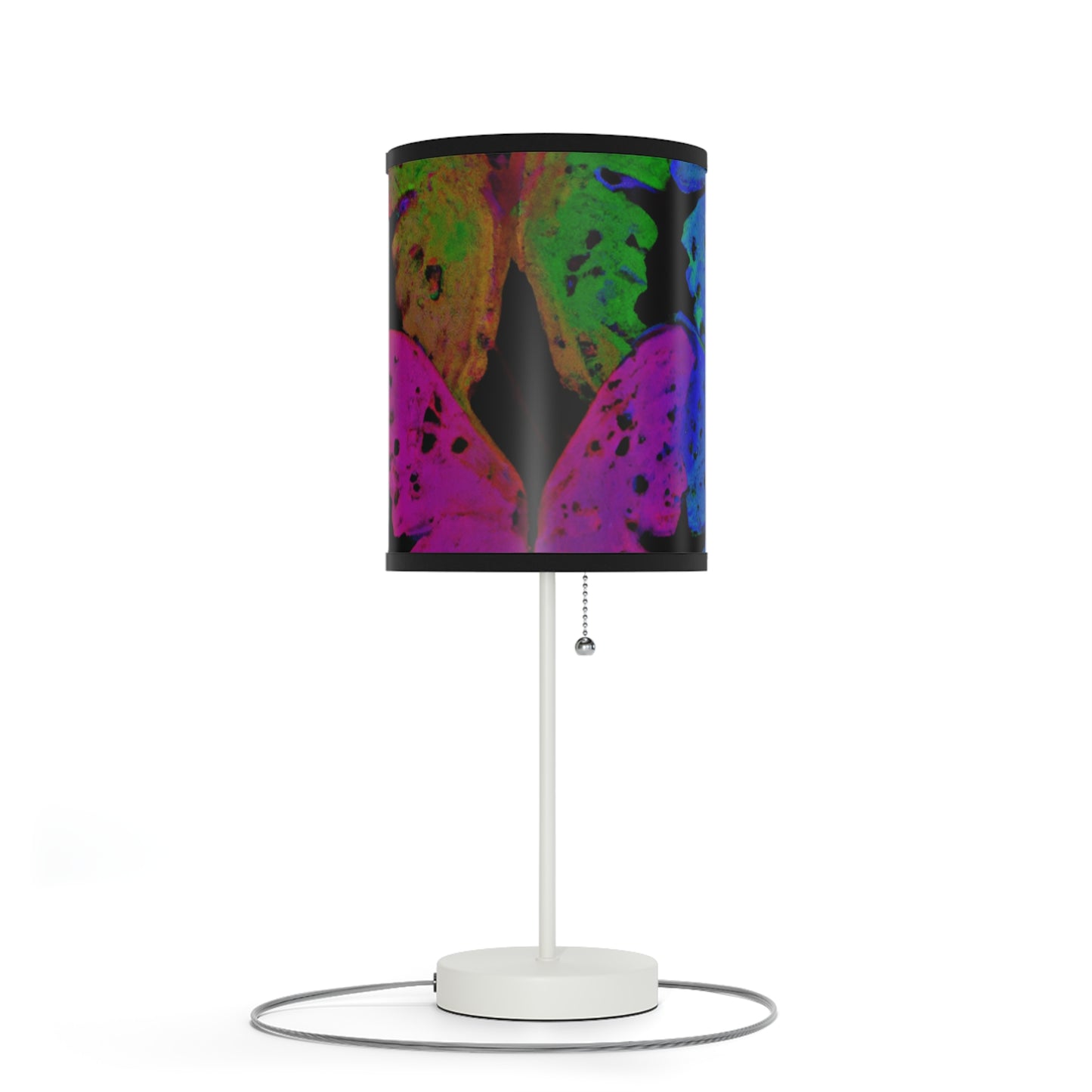 "Glowing Luminescence" - NEON Butterflies Colored Lamp