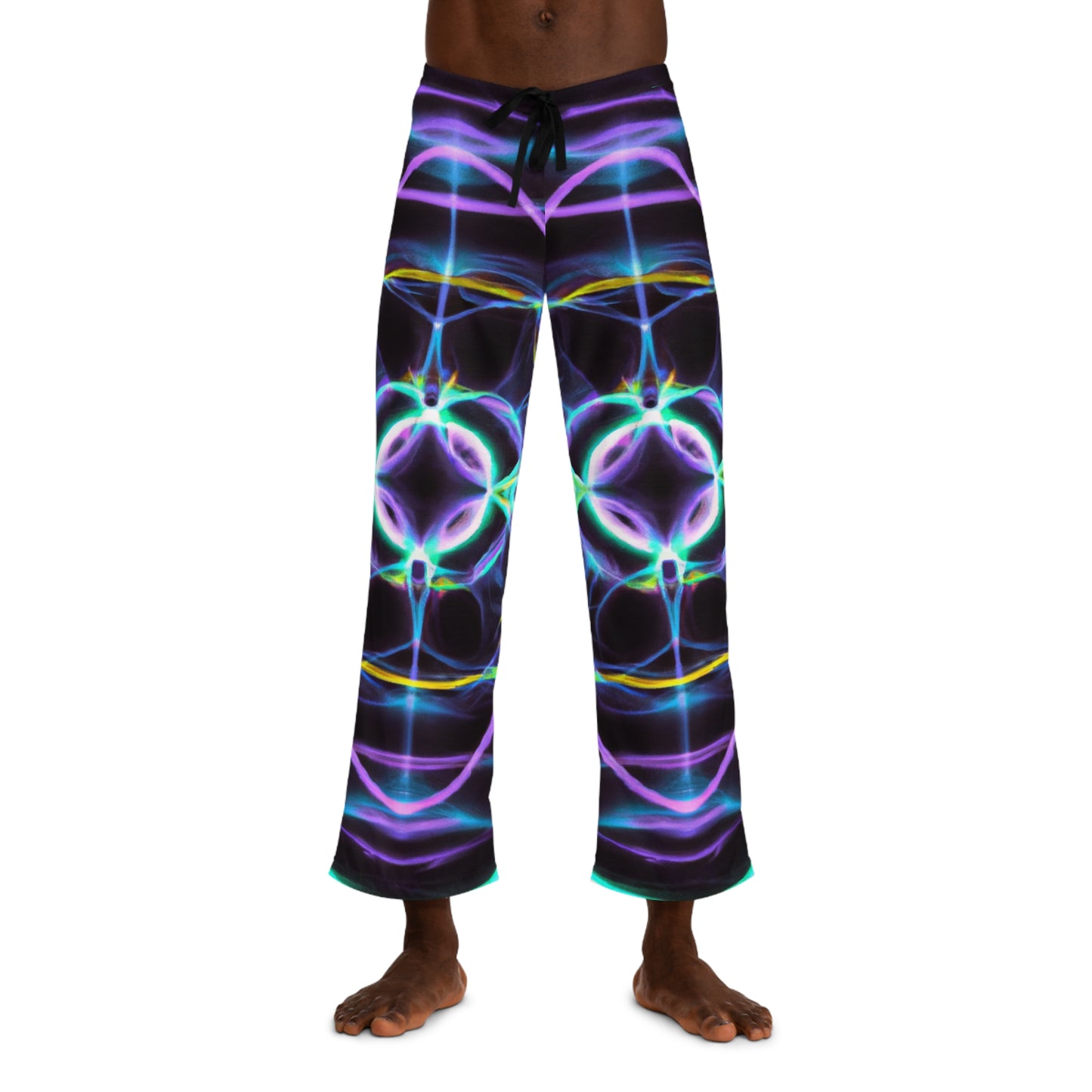 TDB Neonomadics. Trippy Infinity Patterns Mens Pajama Pants