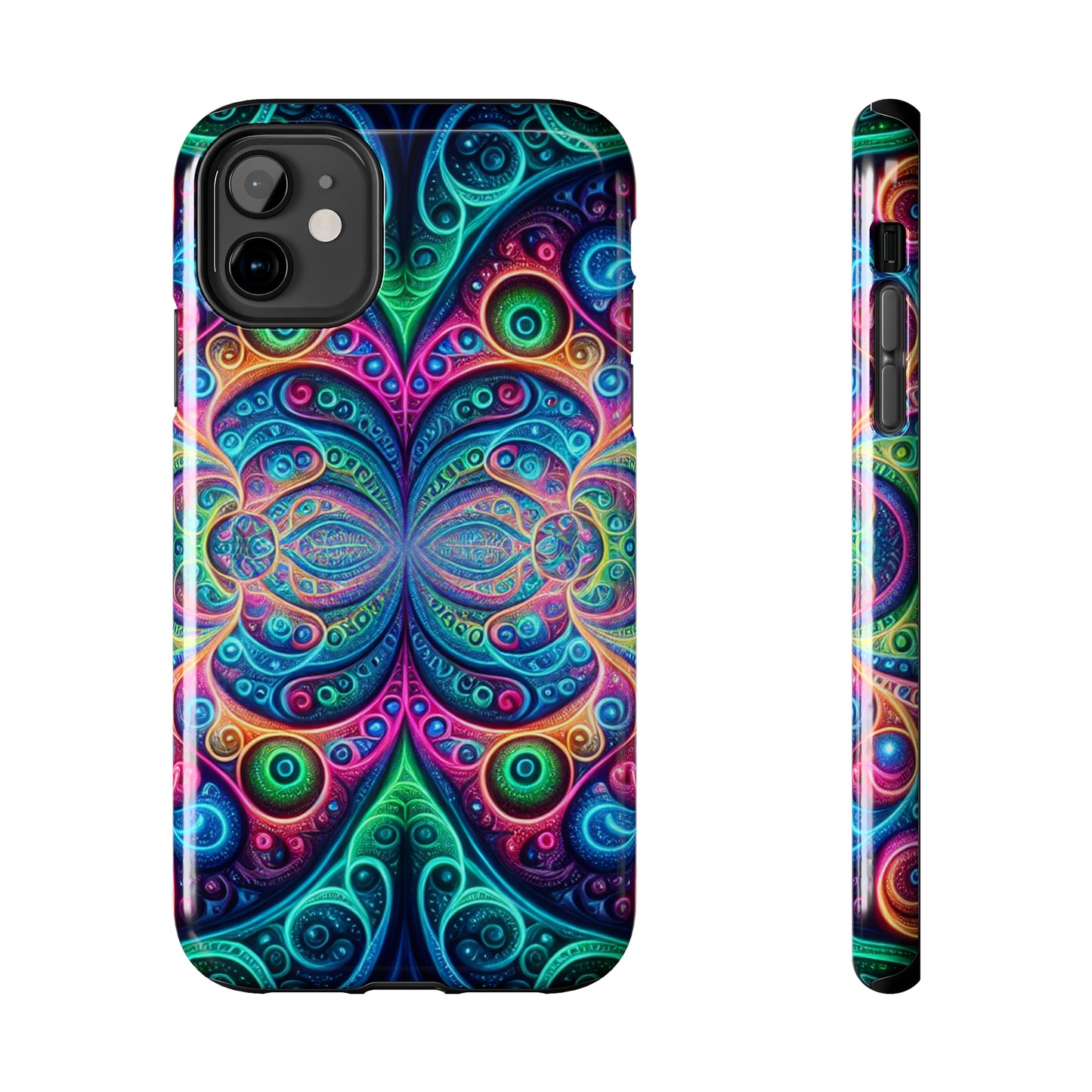 Dreamscape Eon Flow. Trippy Infinity Patterns Tough Phone Case Iphone 7 8 9 10 11 12 13 14 Pro Max Mini Plus XR XS SE