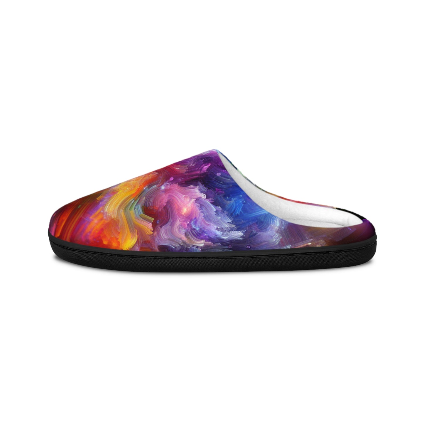 Jacques le Grand - Trippy Infity Patterns Men's Indoor Slippers