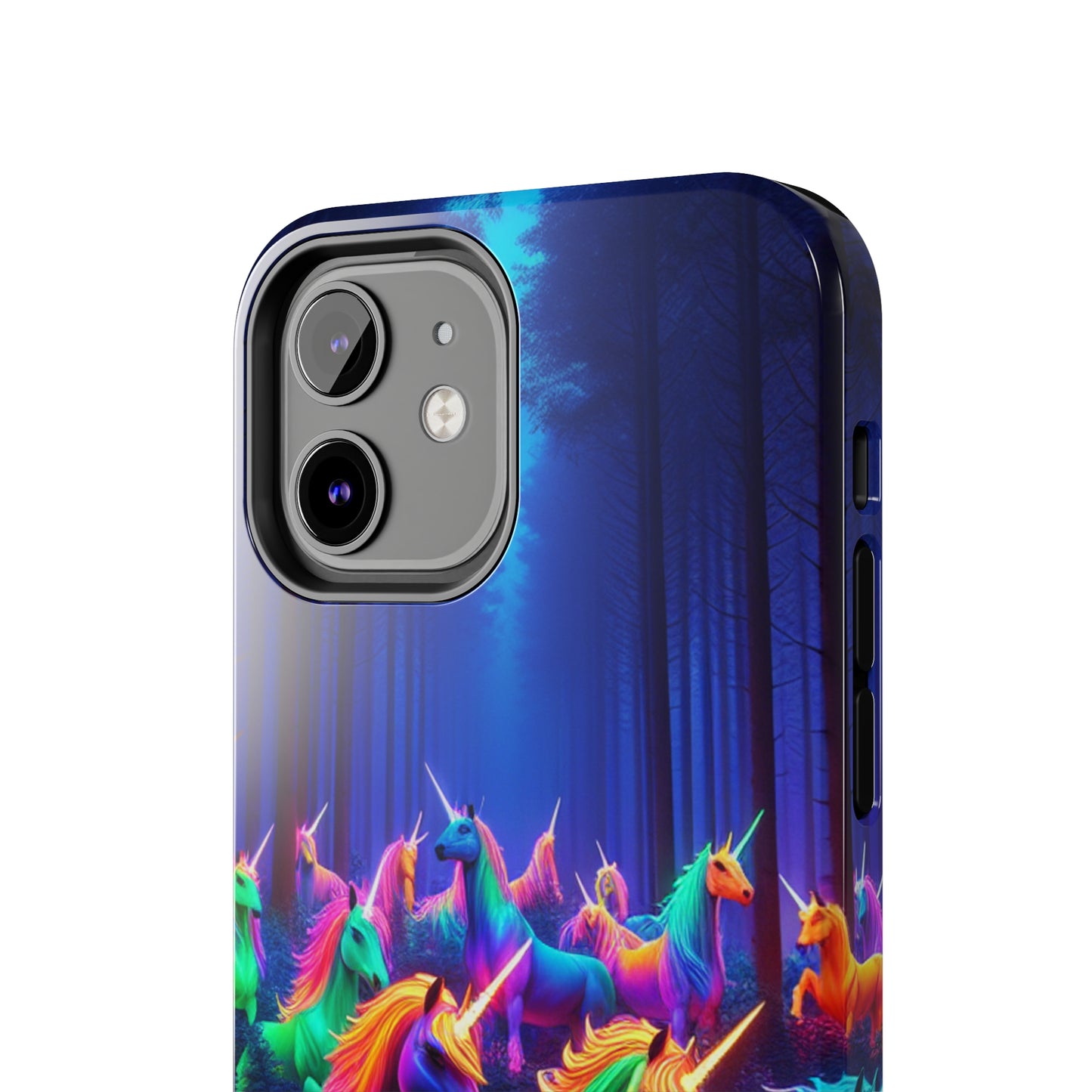 Vivid Unicorn Pack NEON Unicorns Tough Phone Case Iphone 7 8 9 10 11 12 13 14 Pro Max Mini Plus XR XS SE