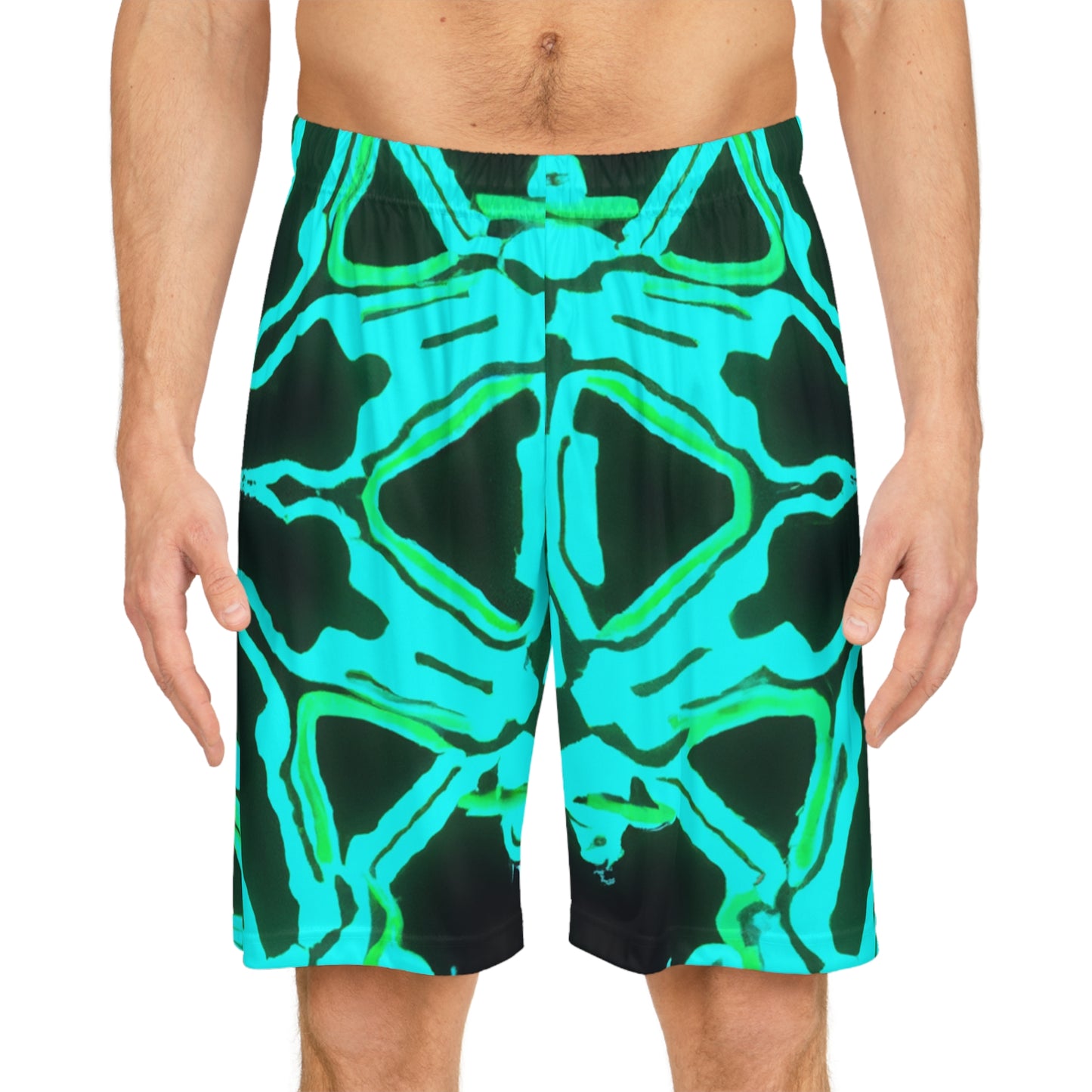 Giovanni della Sala - Trippy Infinity Patterns Rave Shorts