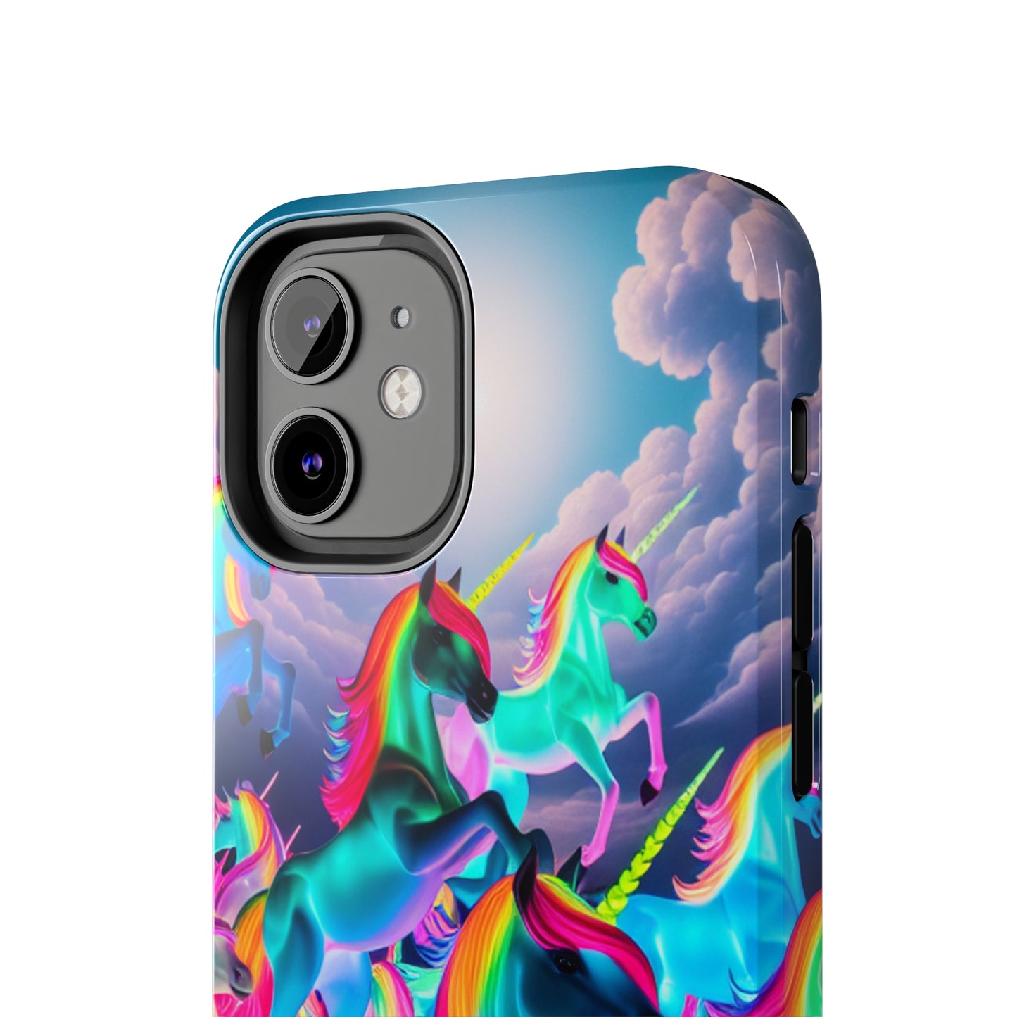 "Neon Fantasy" NEON Unicorns Tough Phone Case
