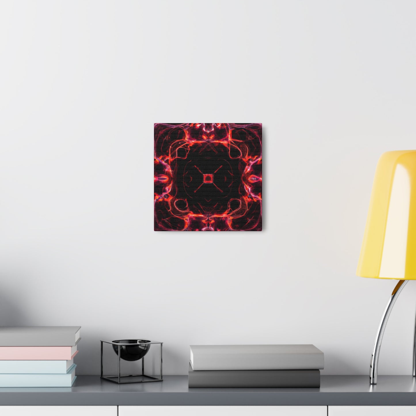 "Unlimited Neon Dreams" Trippy Infinity Patterns Art Canvas