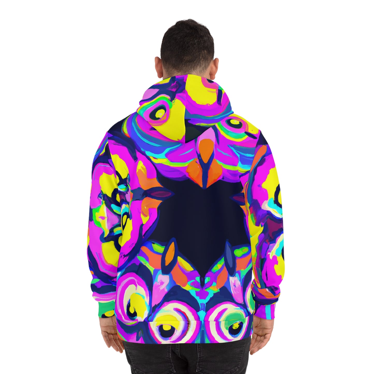Neon Night Owls - NEON Owls AOP Hoodie