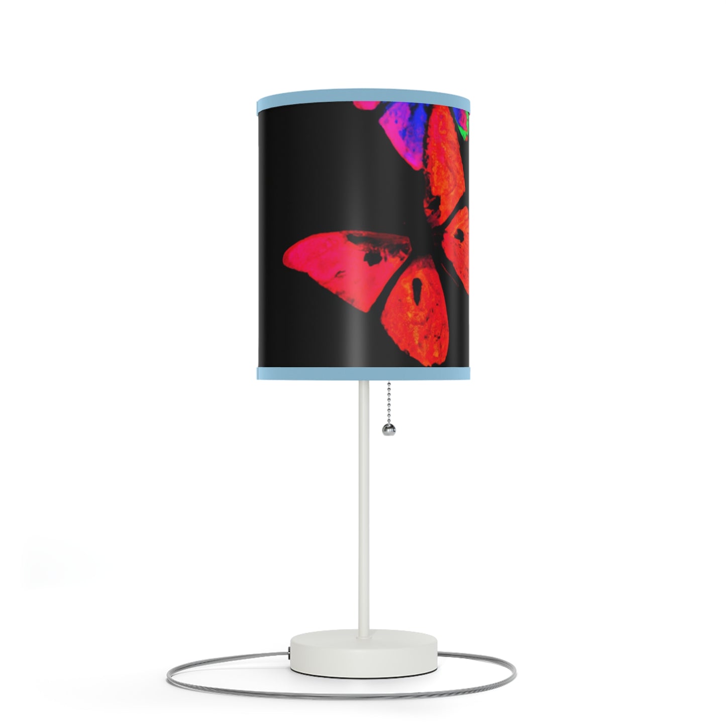 "Technicolor Dreamsitter" - NEON Butterflies Colored Lamp