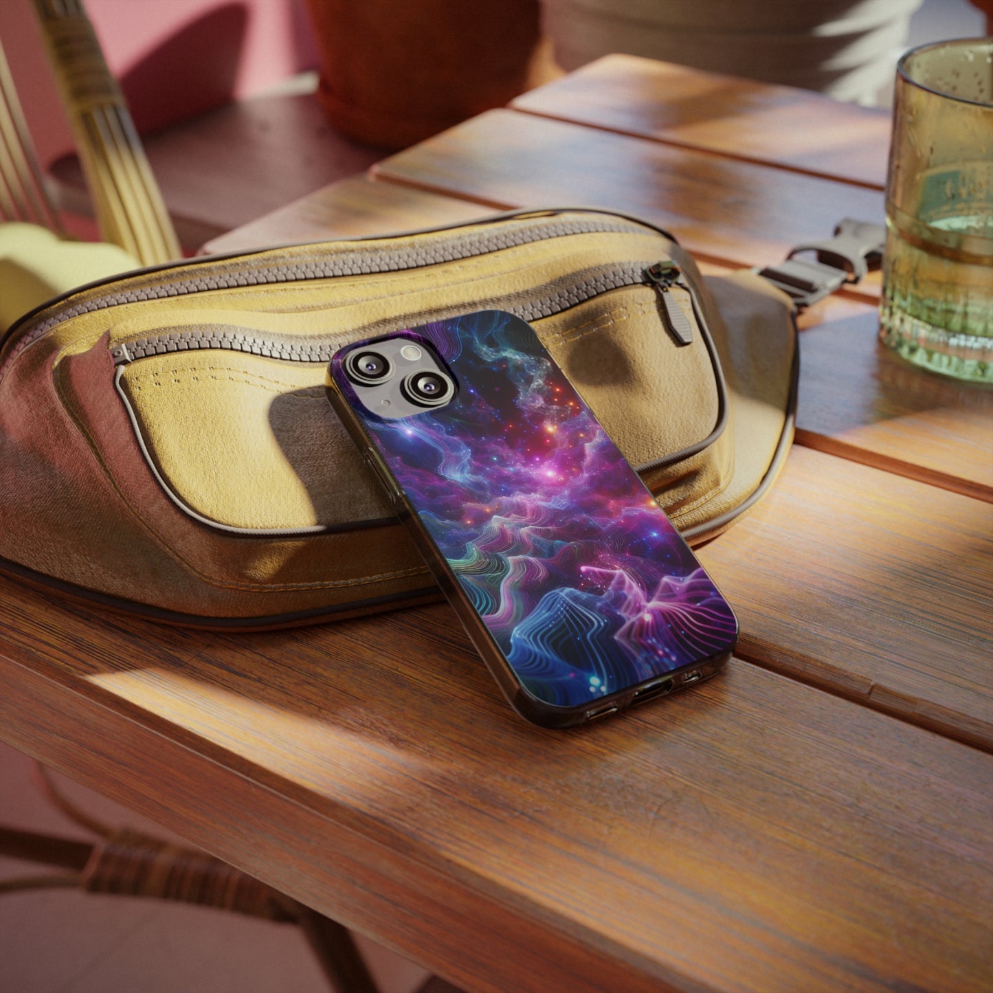 Neon Infinity Swirlz Infinity Patterns Art Polycarbonate Phone Case
