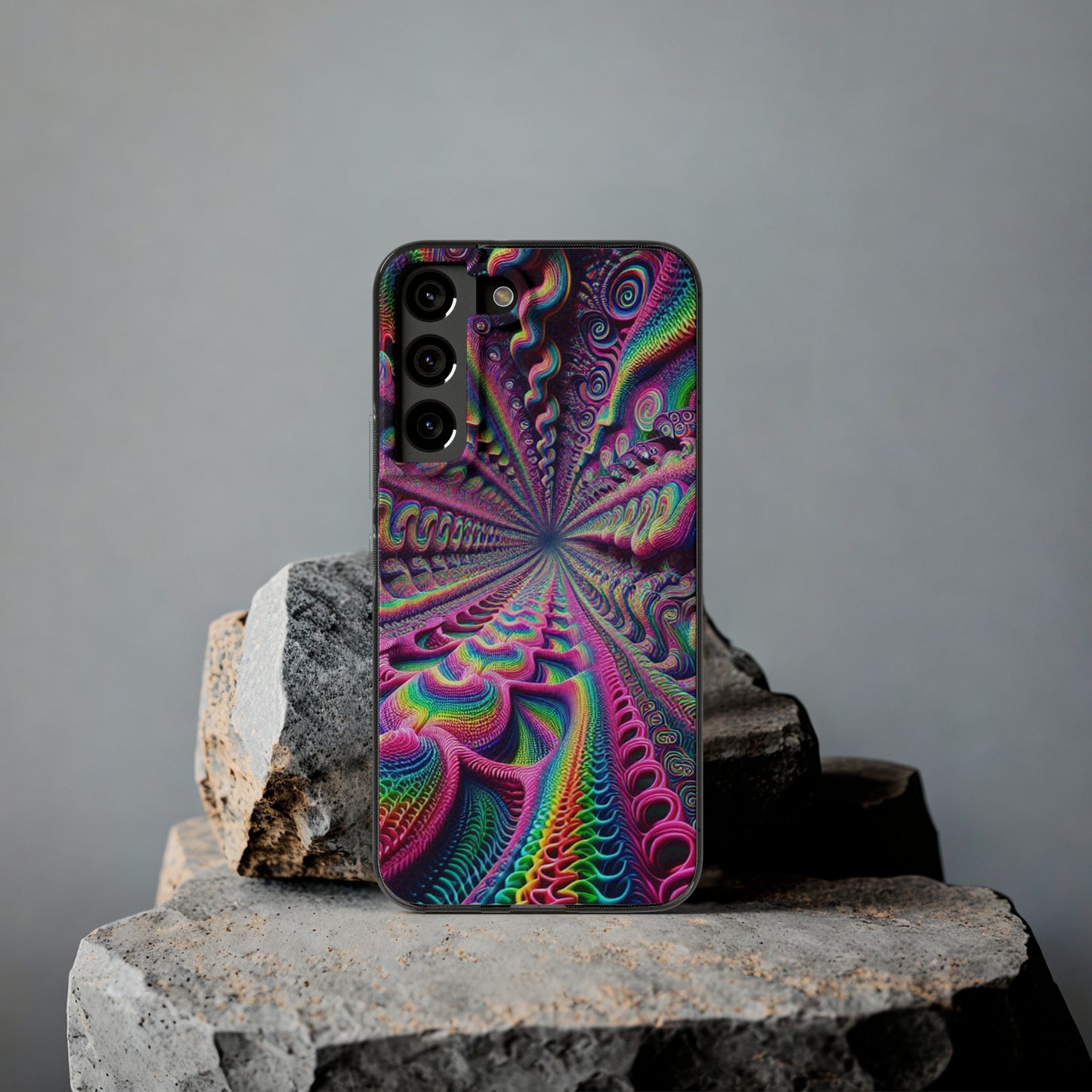 VibrancyInfiniteNeonacopia Infinity Patterns Art Polycarbonate Phone Case