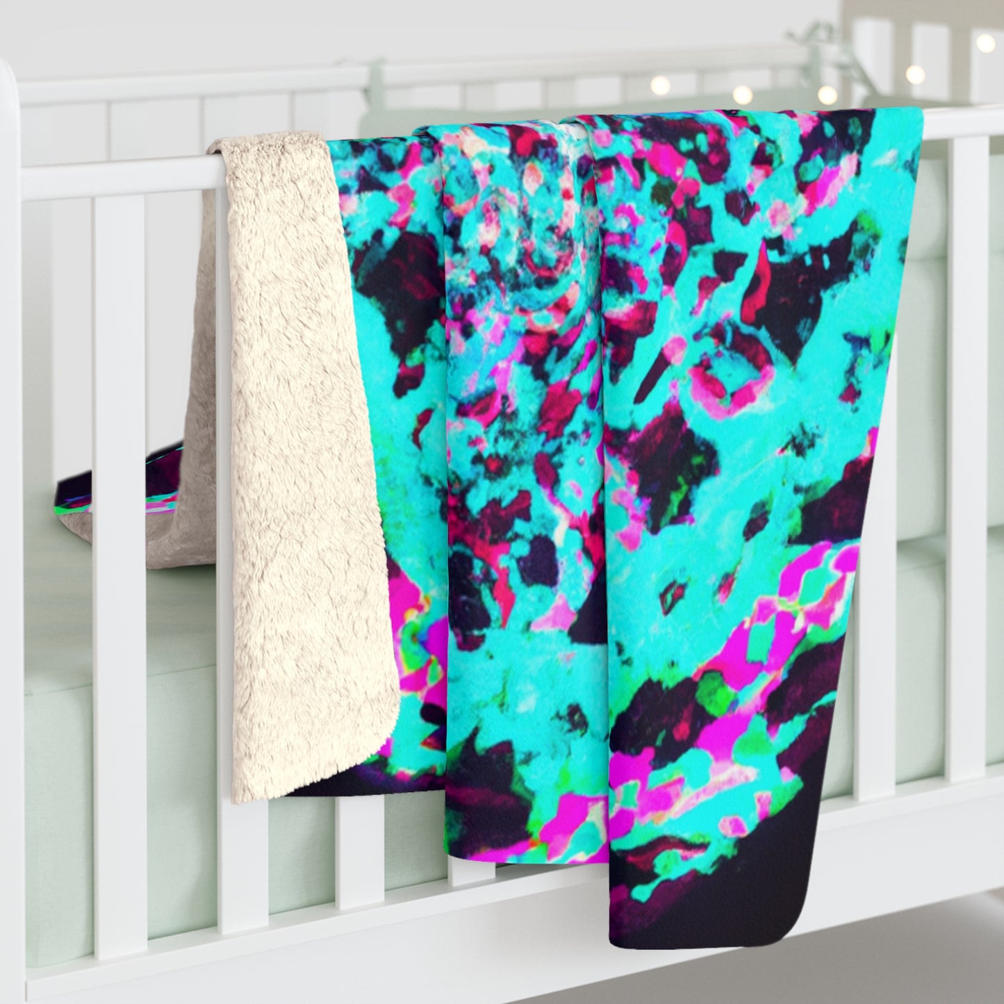 Gianluca da Firenze - Trippy Infinity Patterns Sherpa Blanket