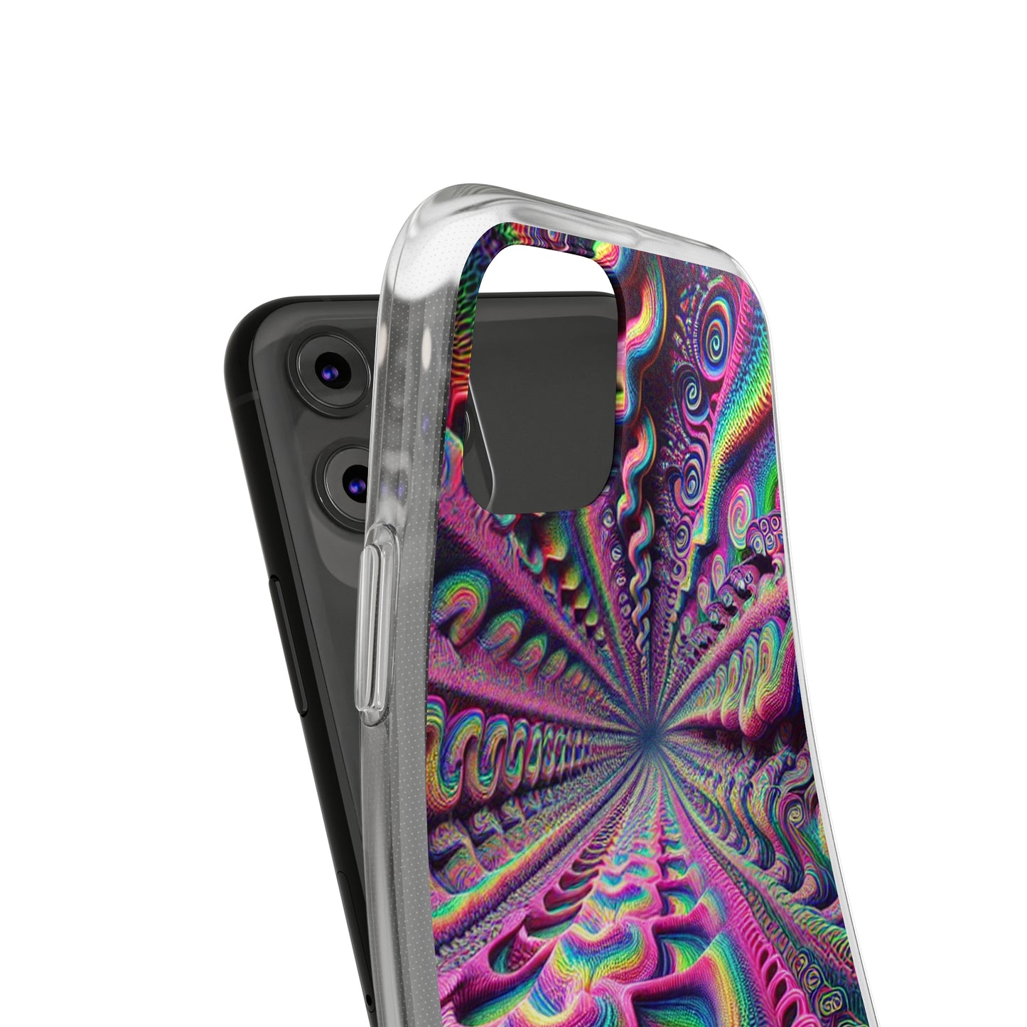 VibrancyInfiniteNeonacopia Infinity Patterns Art Polycarbonate Phone Case