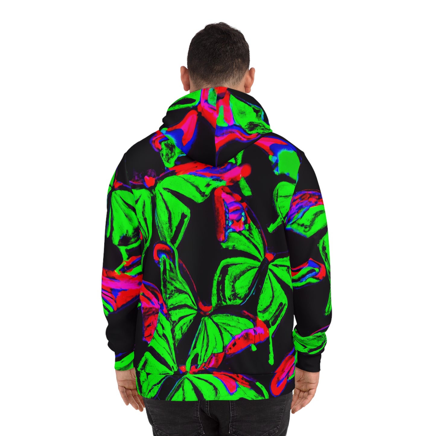 "Electric Flight" - Butterflies AOP Hoodie
